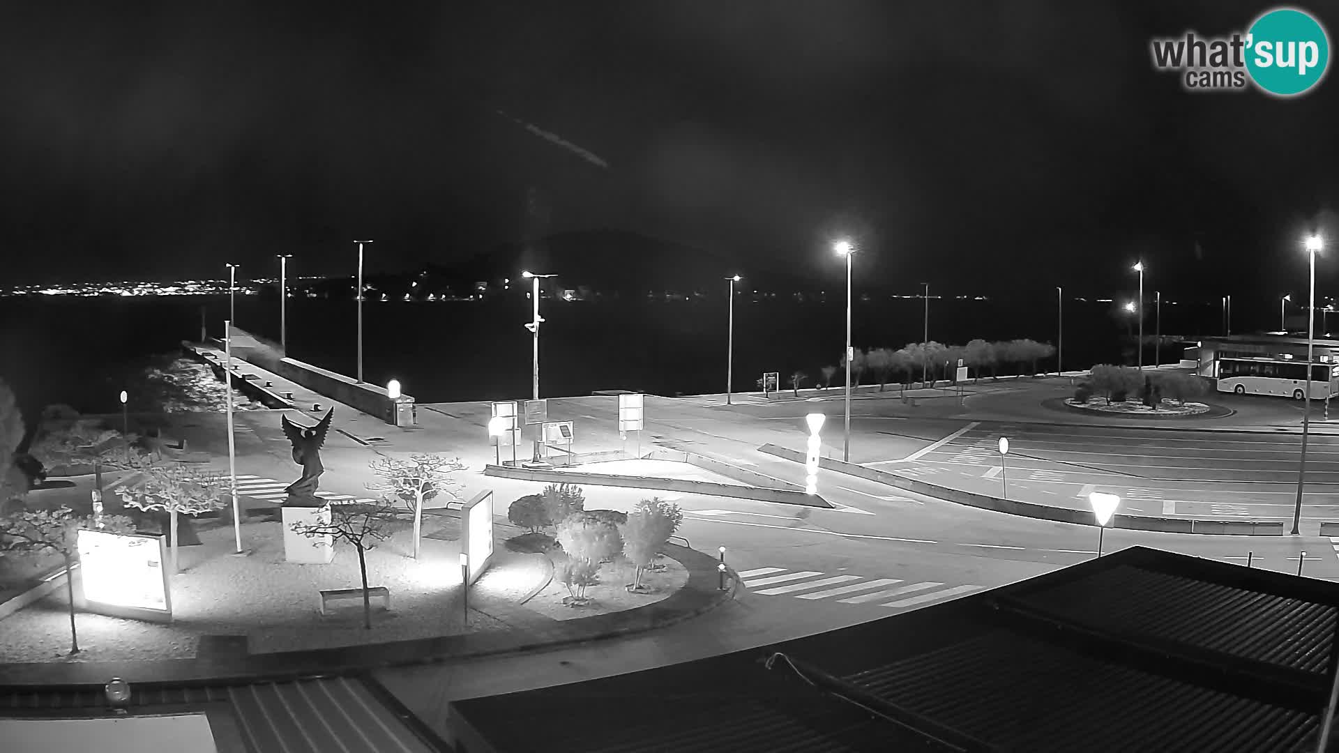 Webcam Ugliano – terminal traghetto da Preko a Zara