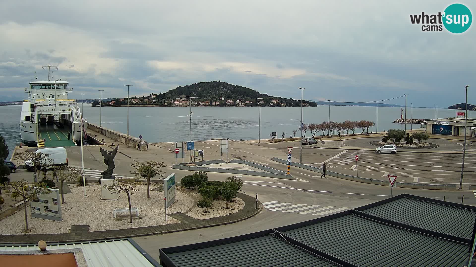 Web cam UGLJAN – Ferry de Preko à Zadar