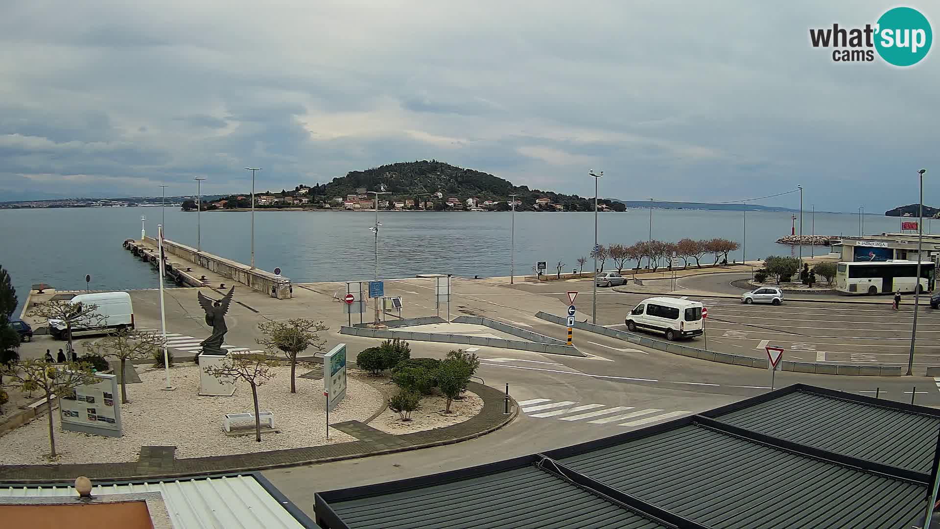 Webcam Ugljan – Preko Ferry to Zadar