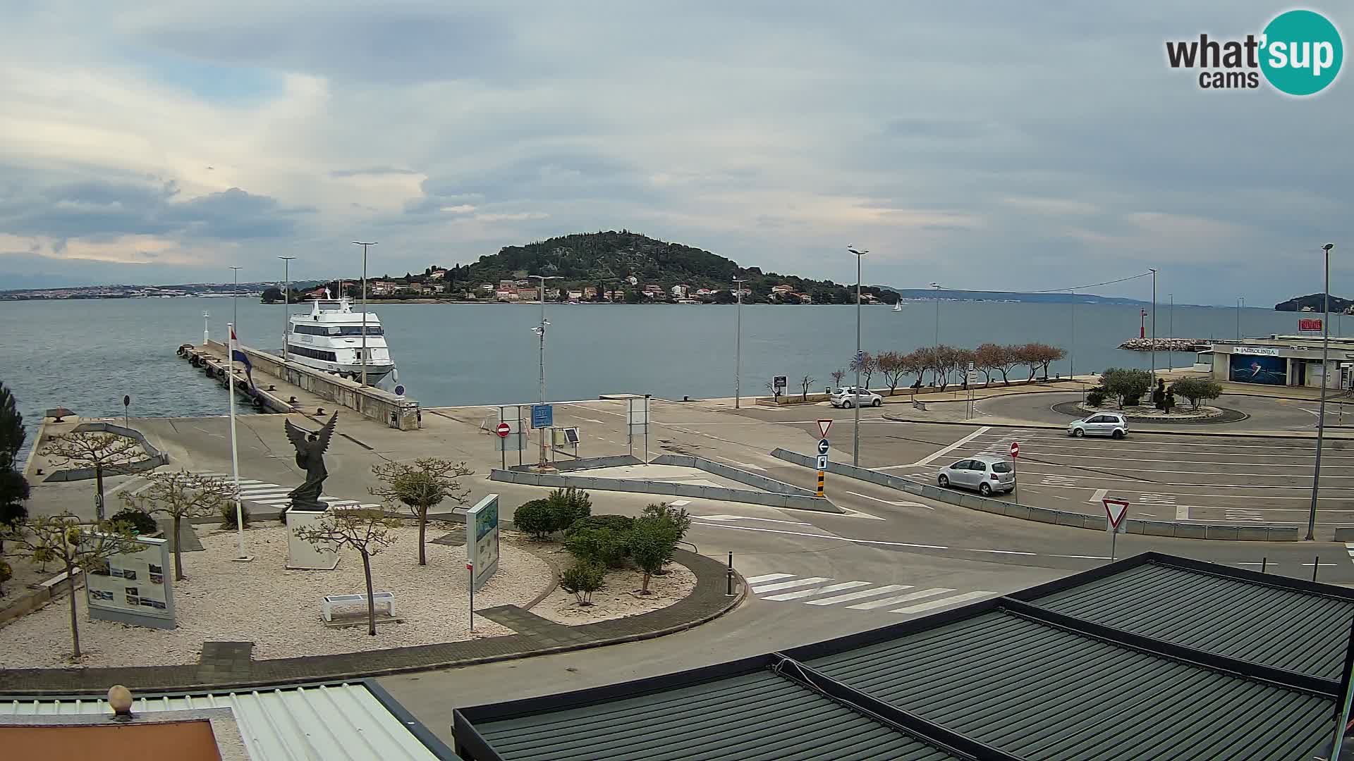 Webcam Ugljan – Preko Ferry to Zadar
