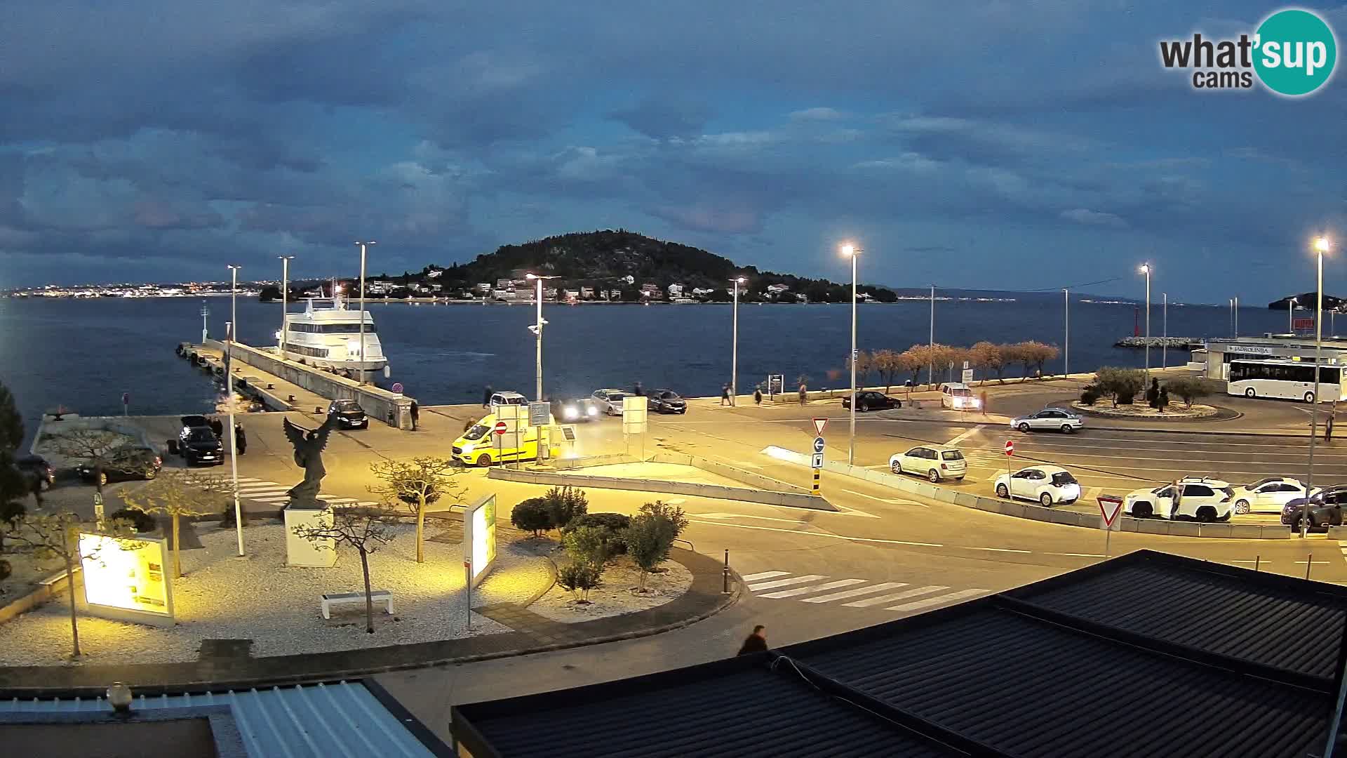 Cámara web UGLJAN – Transportar de Preko a Zadar