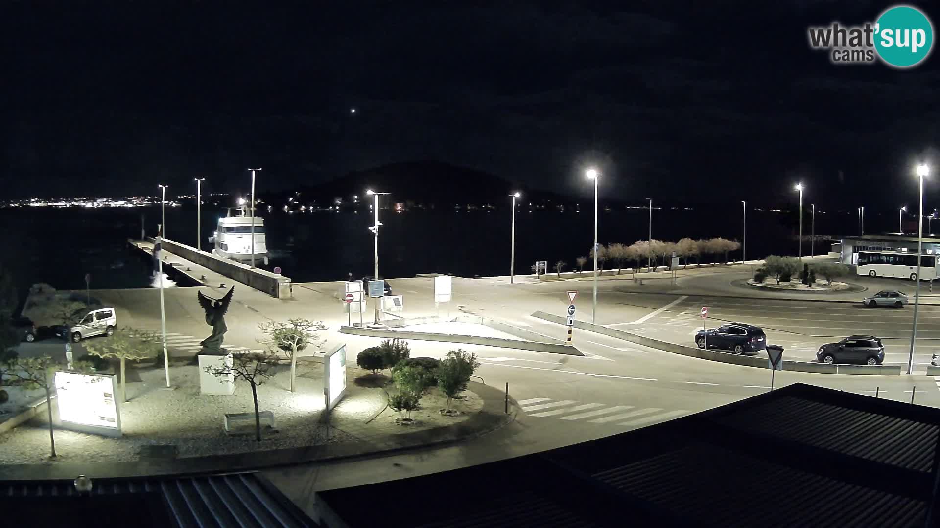 Web kamera Ugljan – Preko trajekt za Zadar