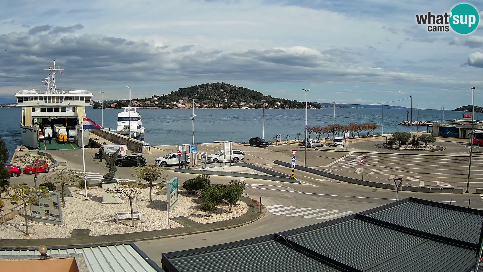 Web cam UGLJAN – Ferry de Preko à Zadar