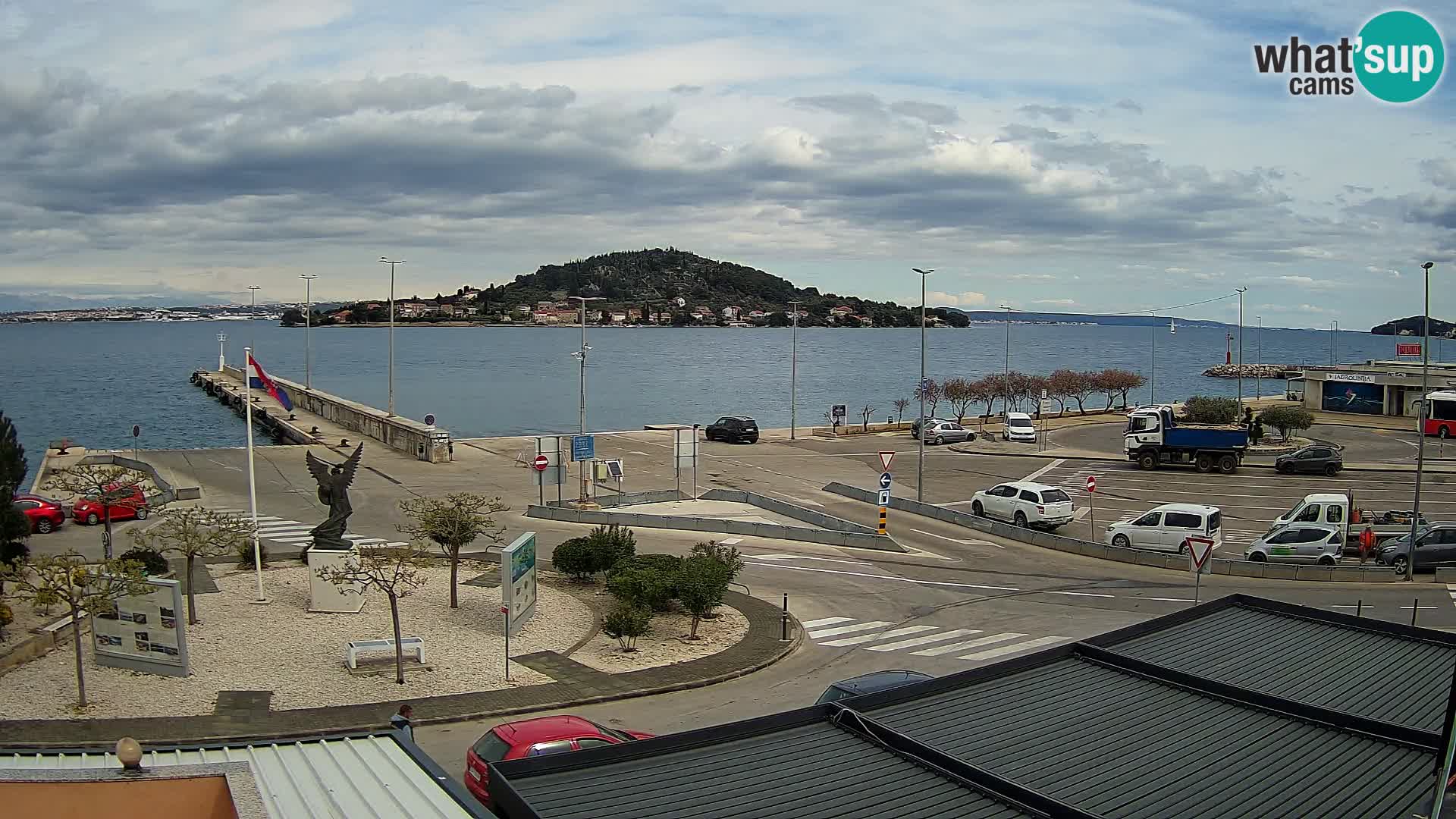 Webcam Ugljan – Preko Ferry to Zadar