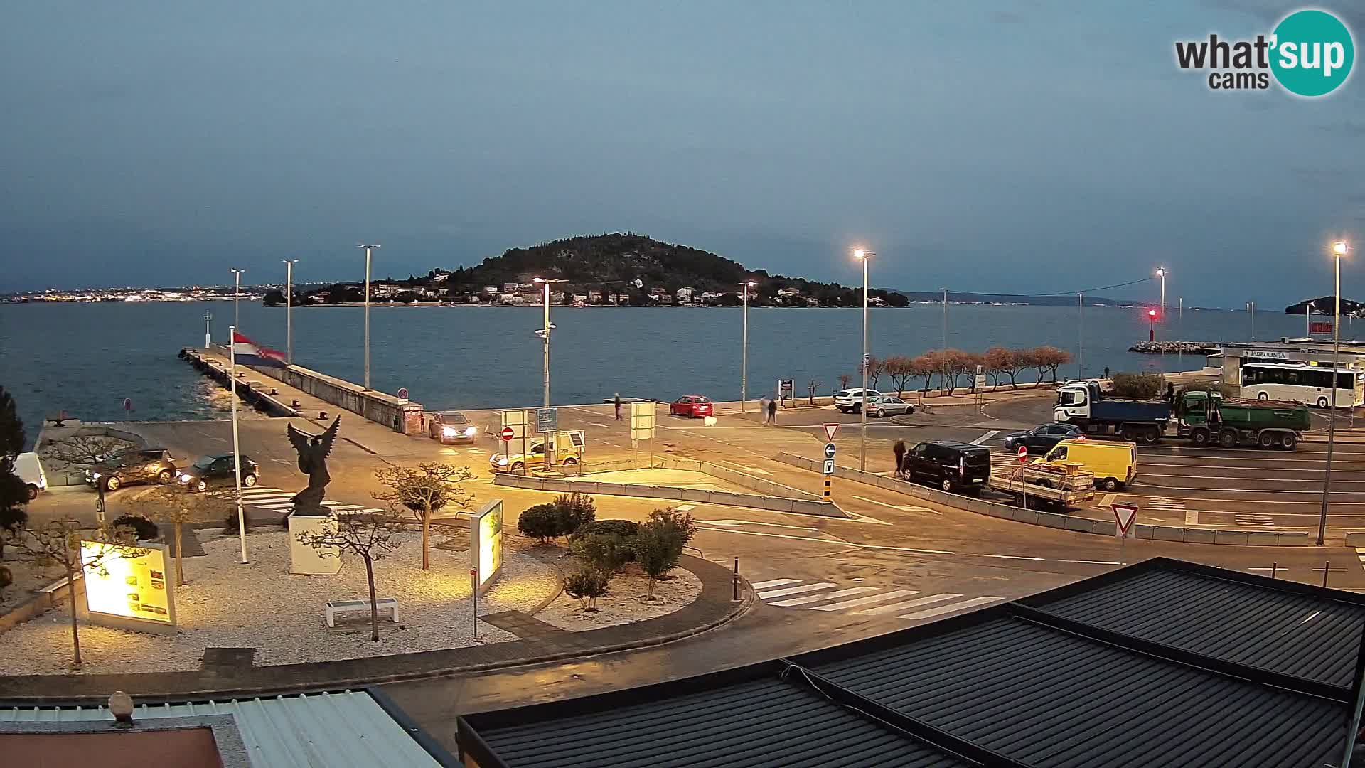 Cámara web UGLJAN – Transportar de Preko a Zadar