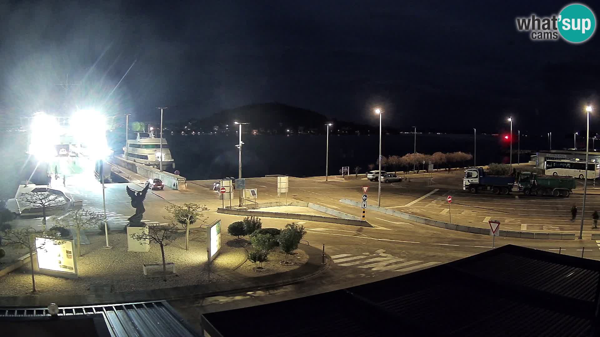 Spletna kamera Ugljan – trajekt Preko – Zadar