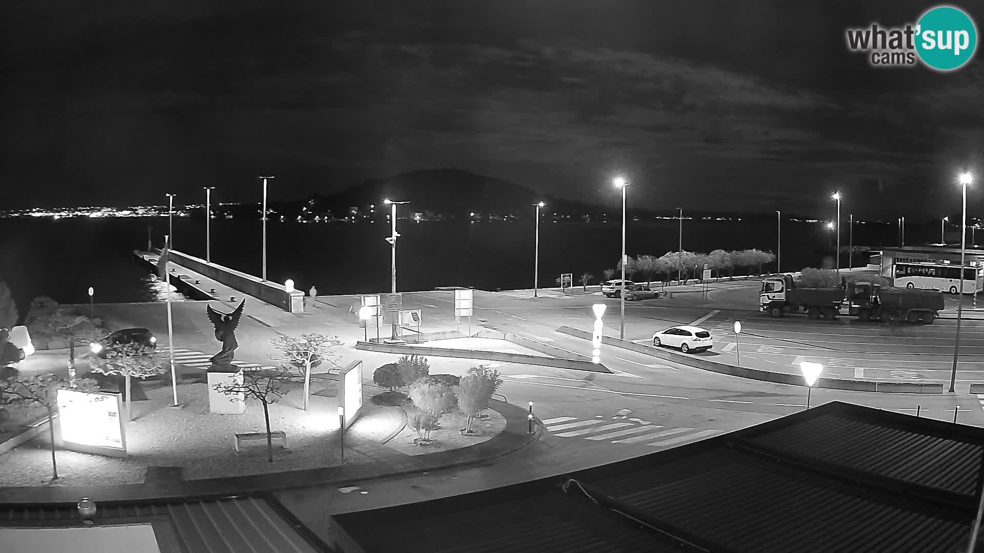 Web kamera Ugljan – Preko trajekt za Zadar