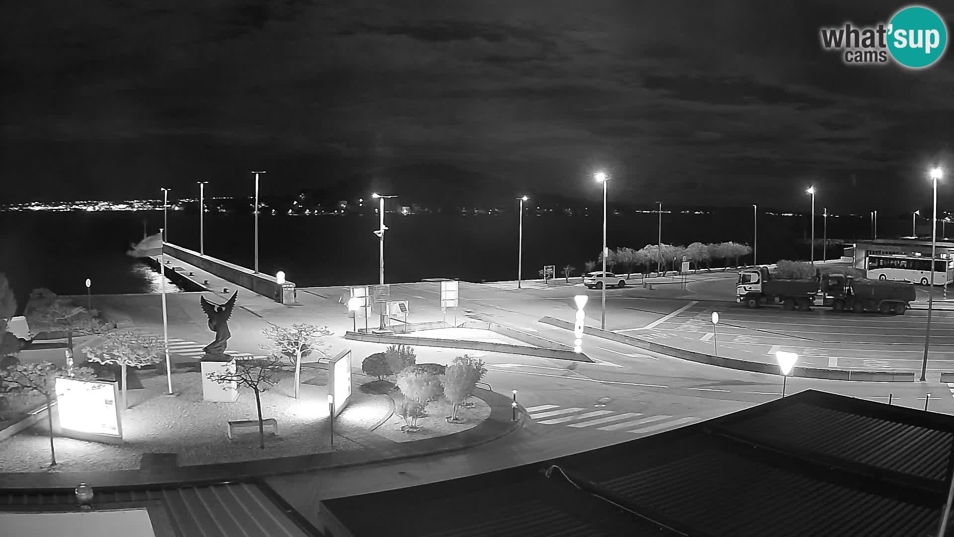 Spletna kamera Ugljan – trajekt Preko – Zadar