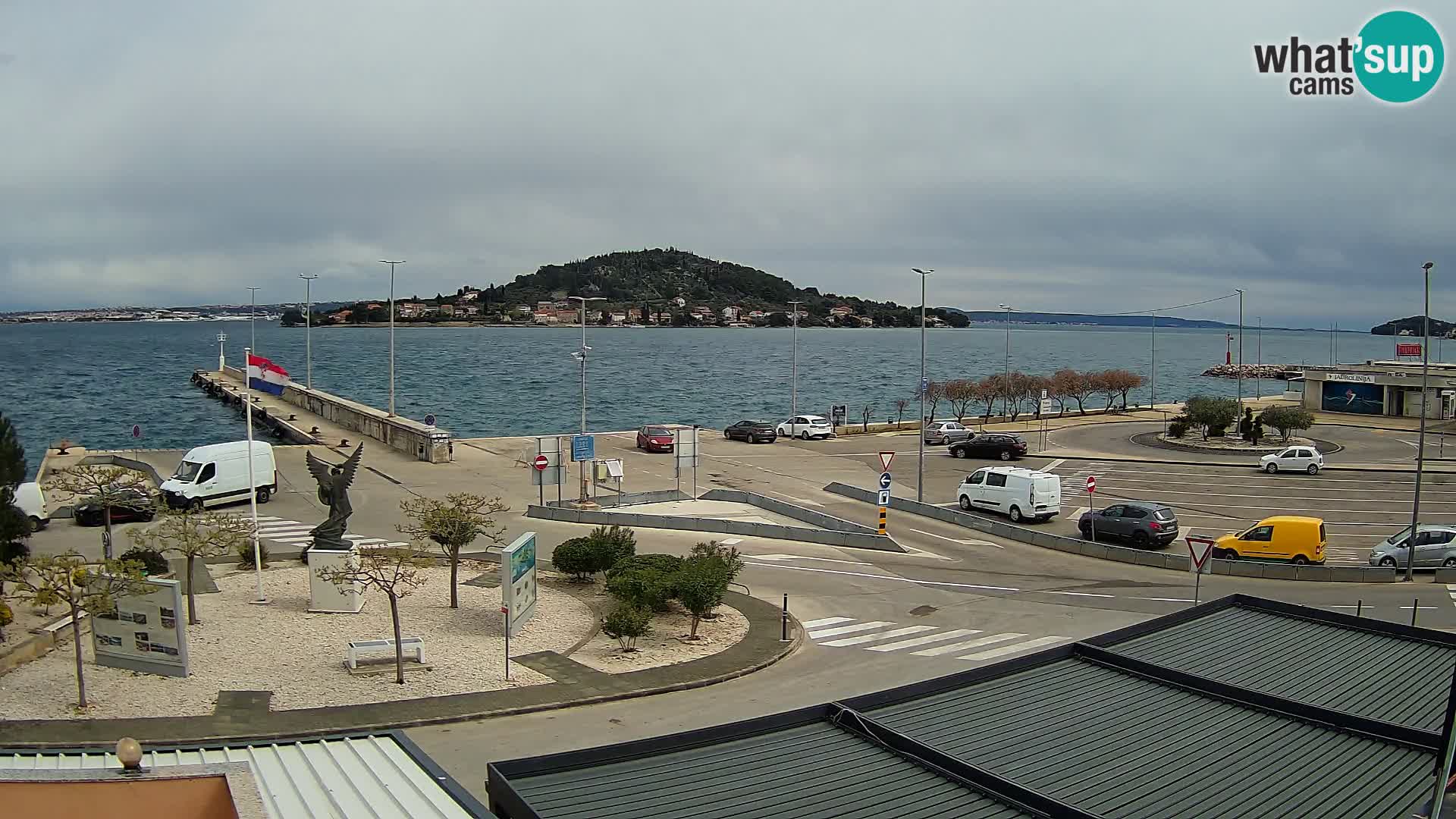 Webcam Ugljan – Preko Ferry to Zadar