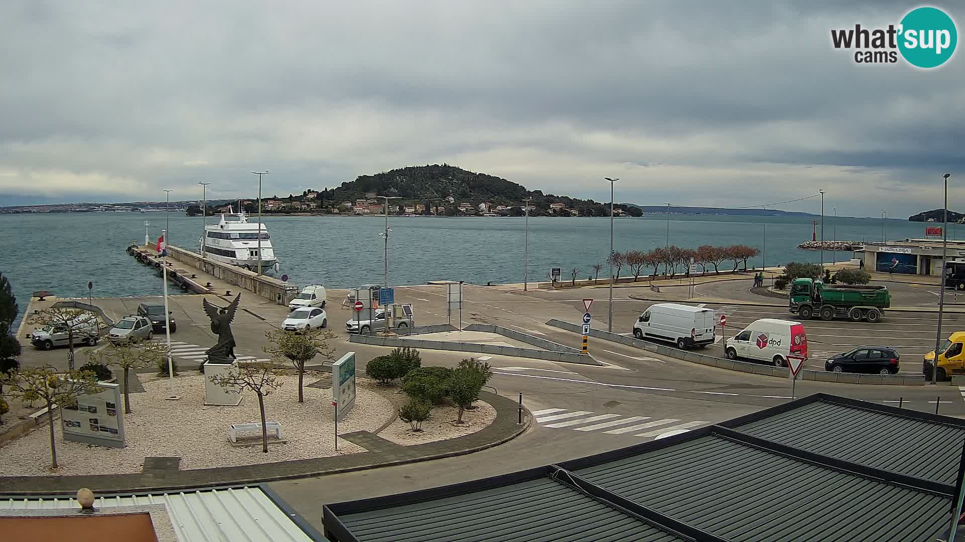 Webcam Ugljan – Preko Ferry to Zadar