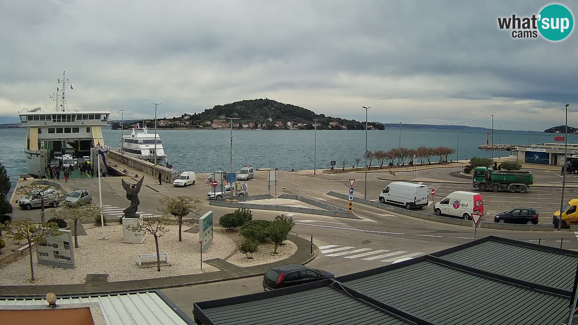 Webcam Ugljan – Preko Ferry to Zadar