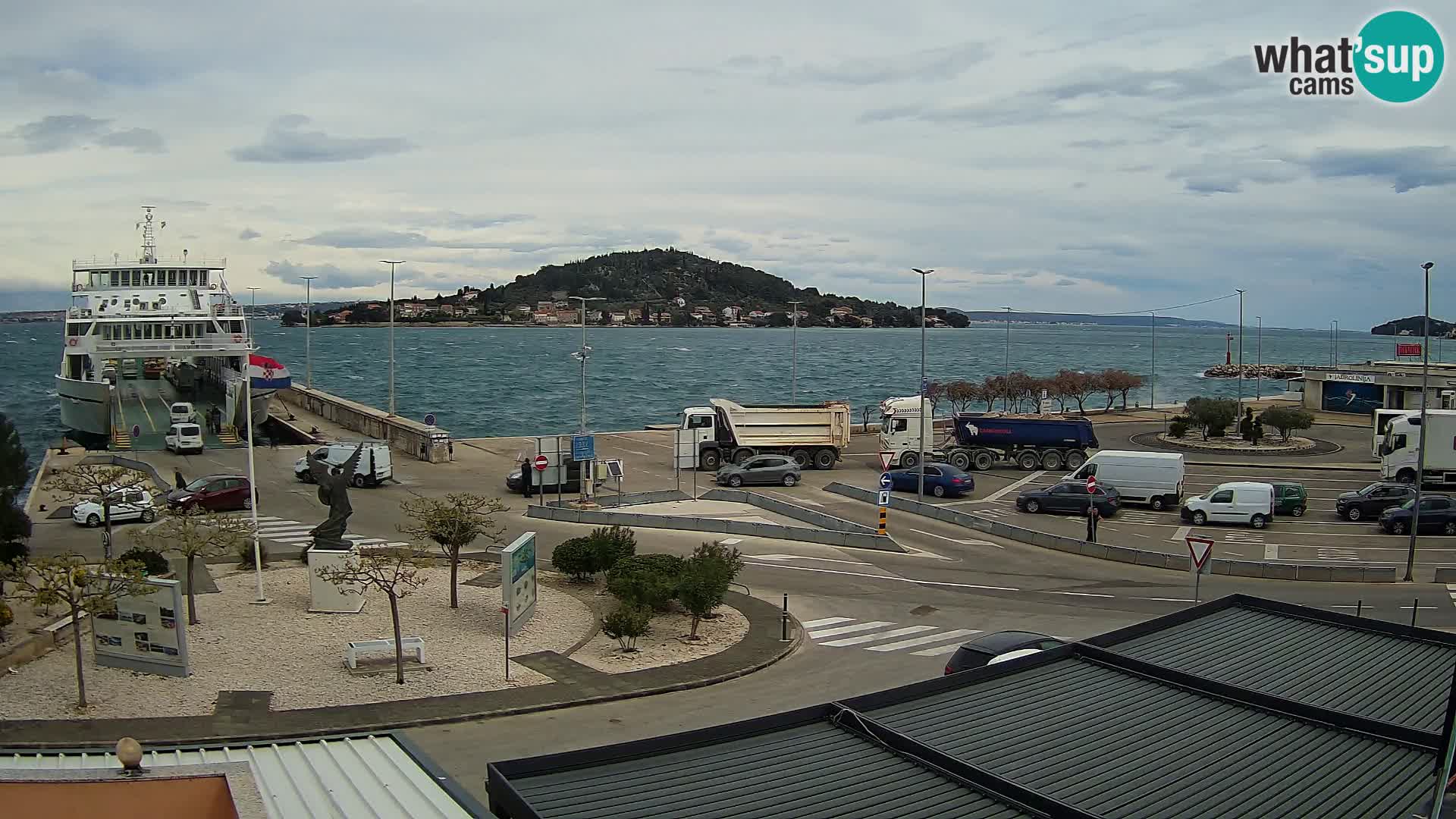 Web cam UGLJAN – Ferry de Preko à Zadar