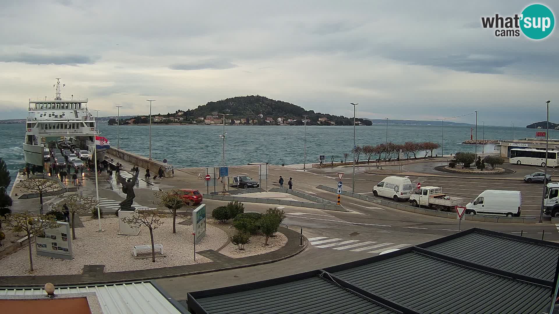 Web cam UGLJAN – Ferry de Preko à Zadar