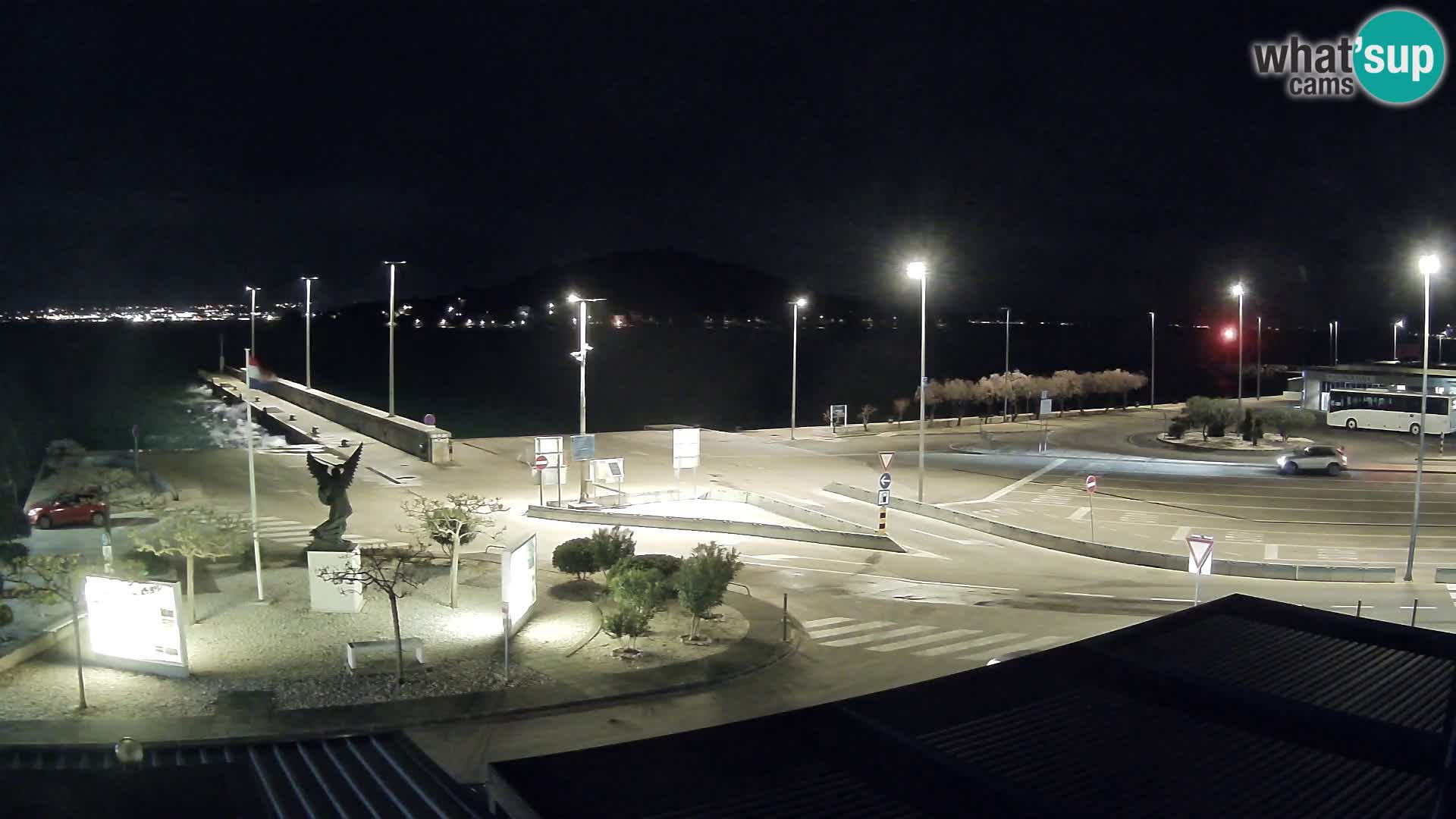 Webcam Ugliano – terminal traghetto da Preko a Zara