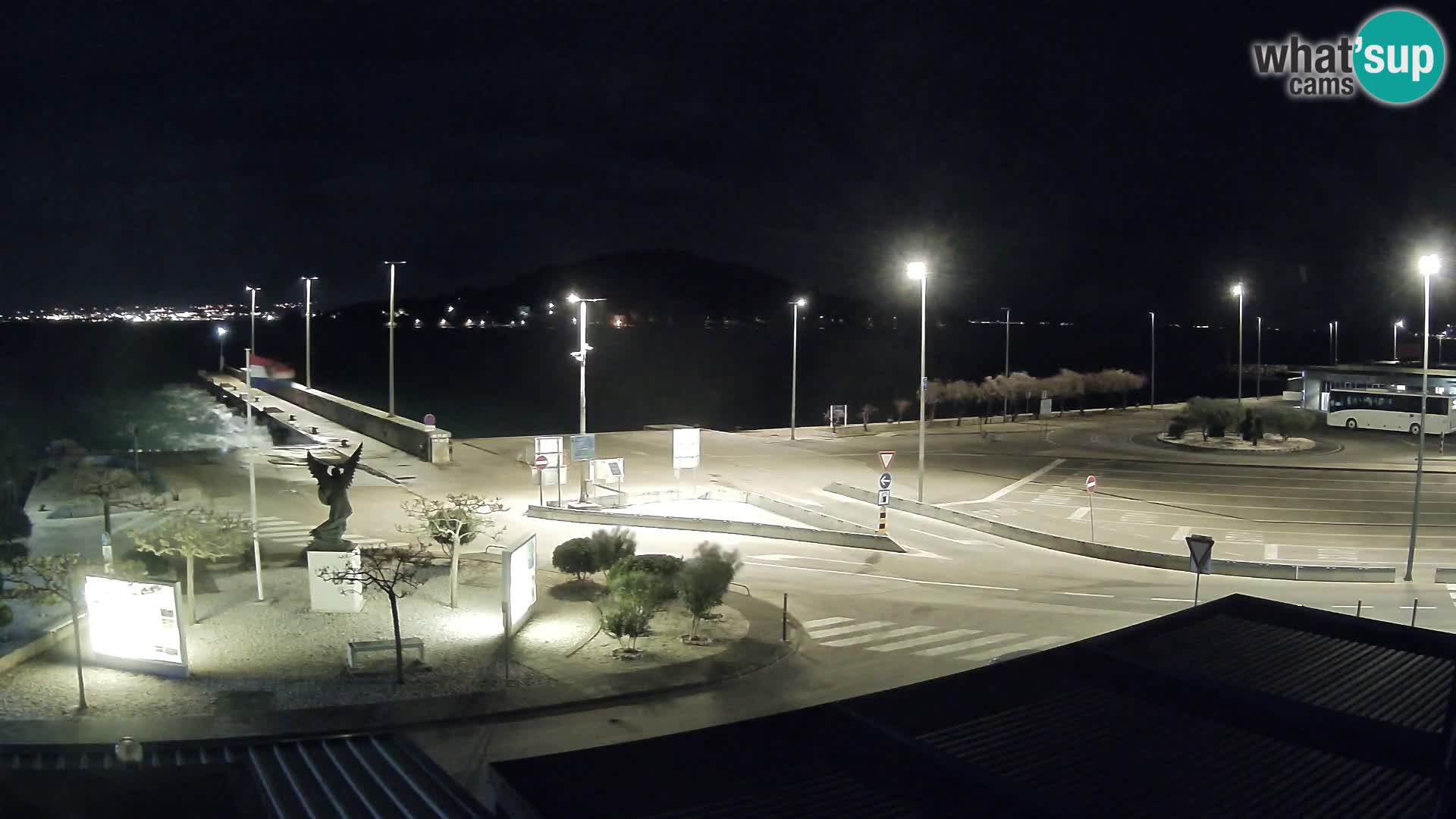 Webcam Ugliano – terminal traghetto da Preko a Zara