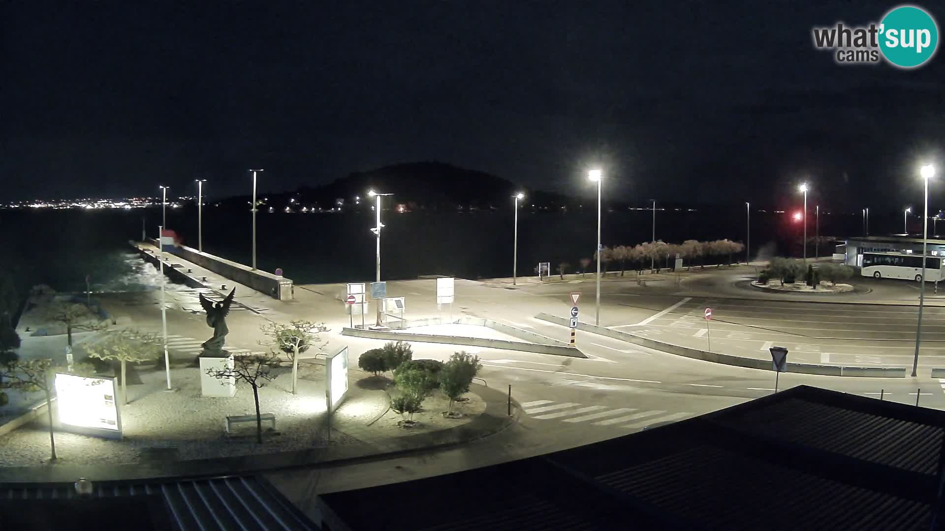 Webcam Ugliano – terminal traghetto da Preko a Zara