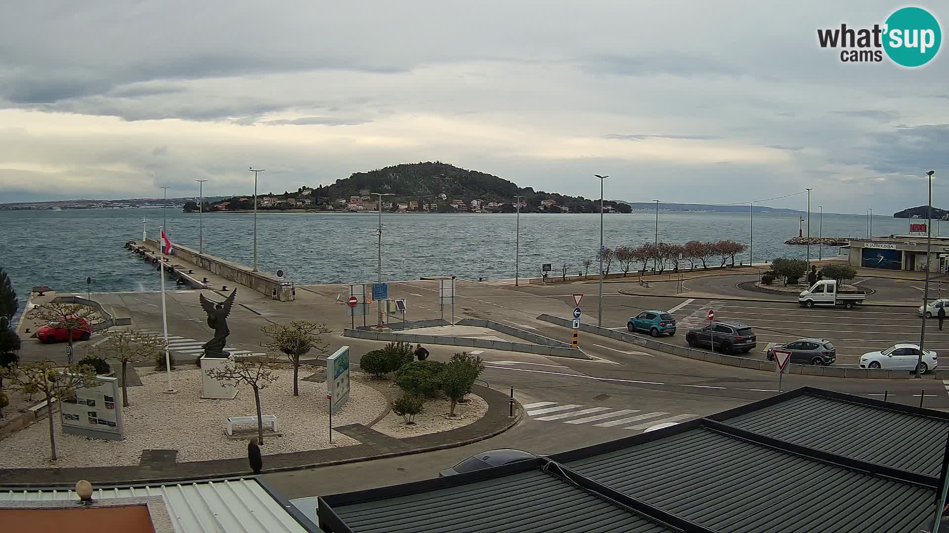 Webcam Ugljan – Preko Ferry to Zadar