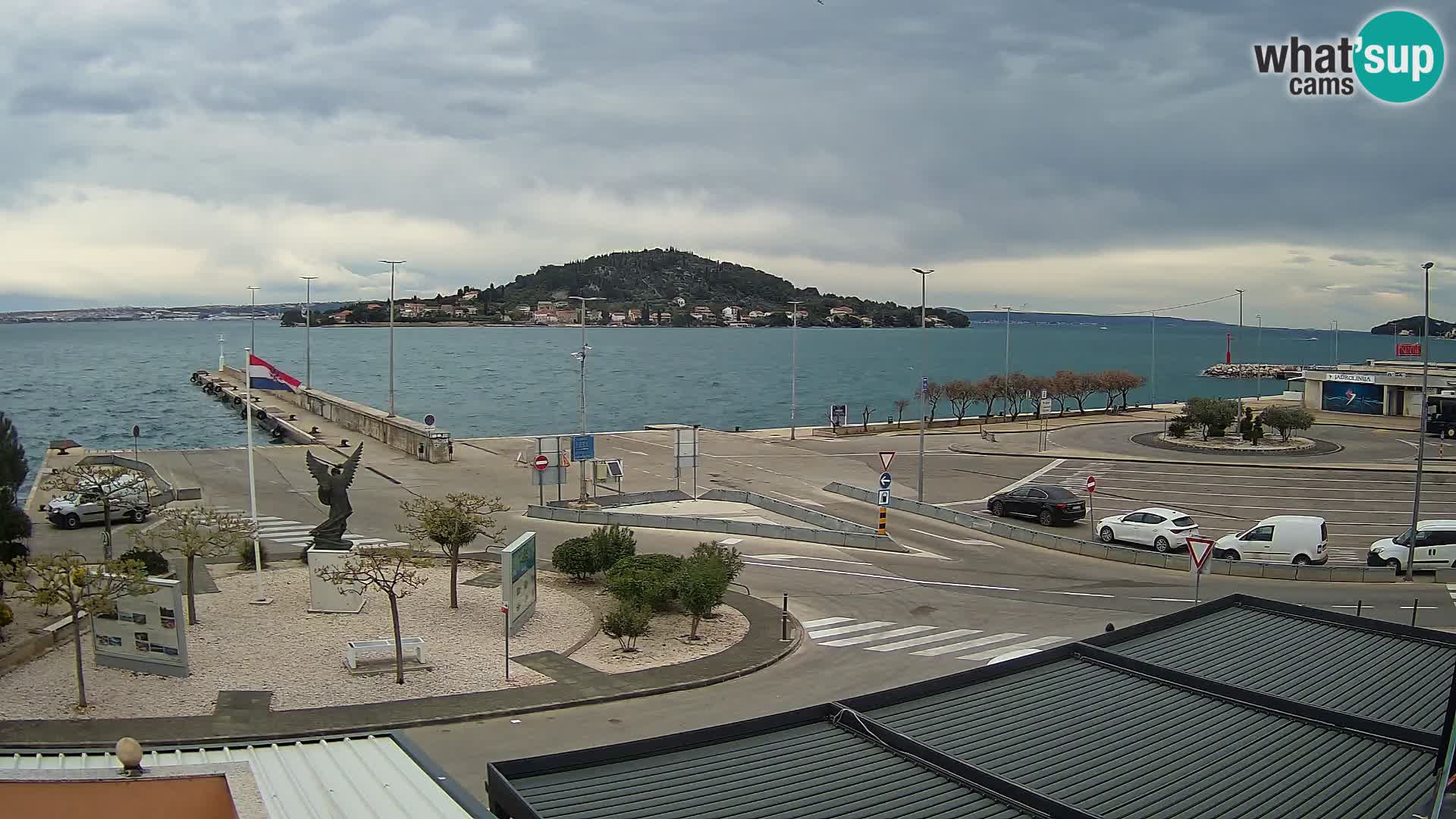 Webcam Ugljan – Preko Ferry to Zadar