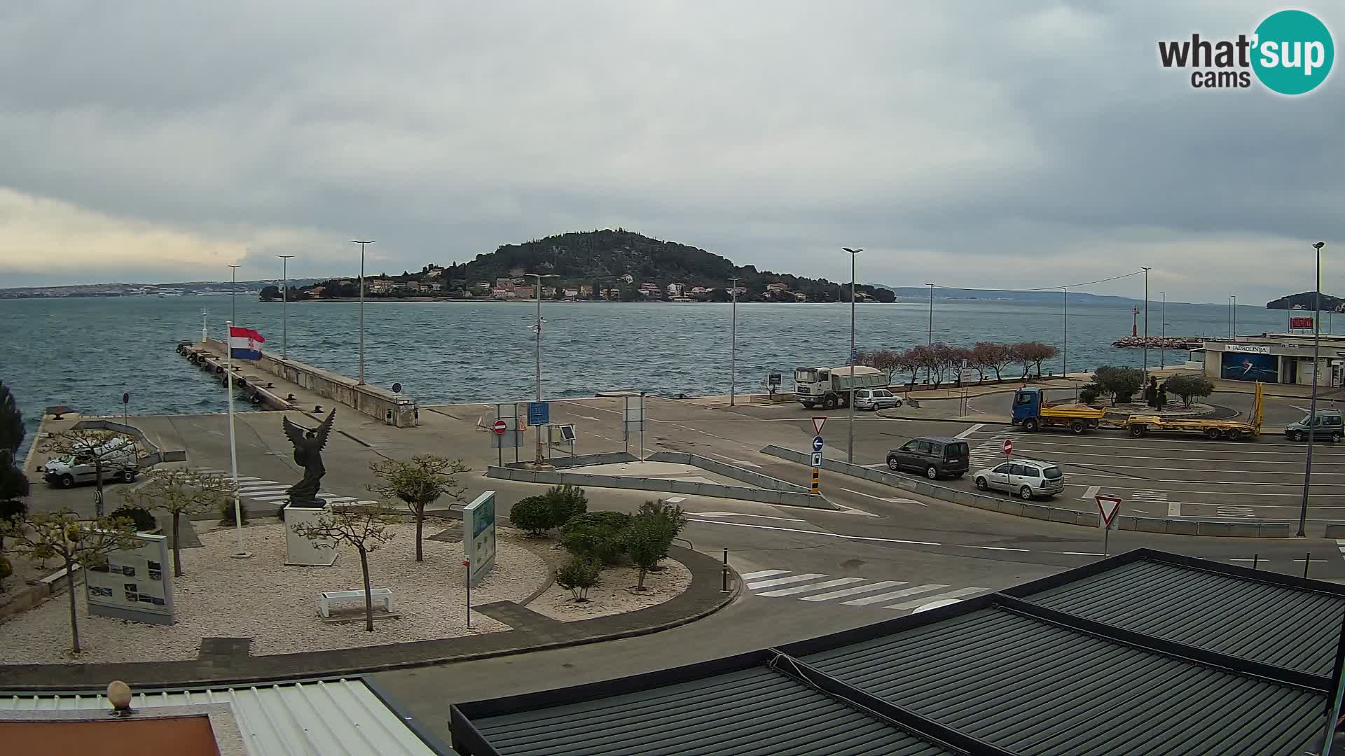 Webcam Ugljan – Preko Ferry to Zadar