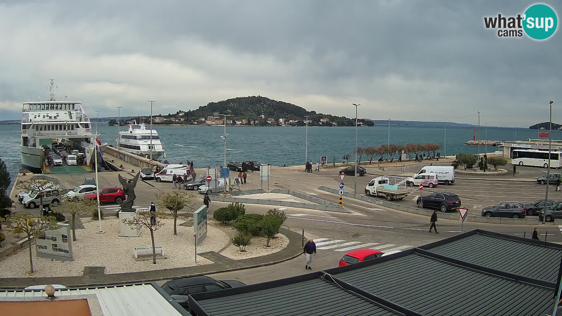 UGLJAN Webcam – Preko-Fähre nach Zadar