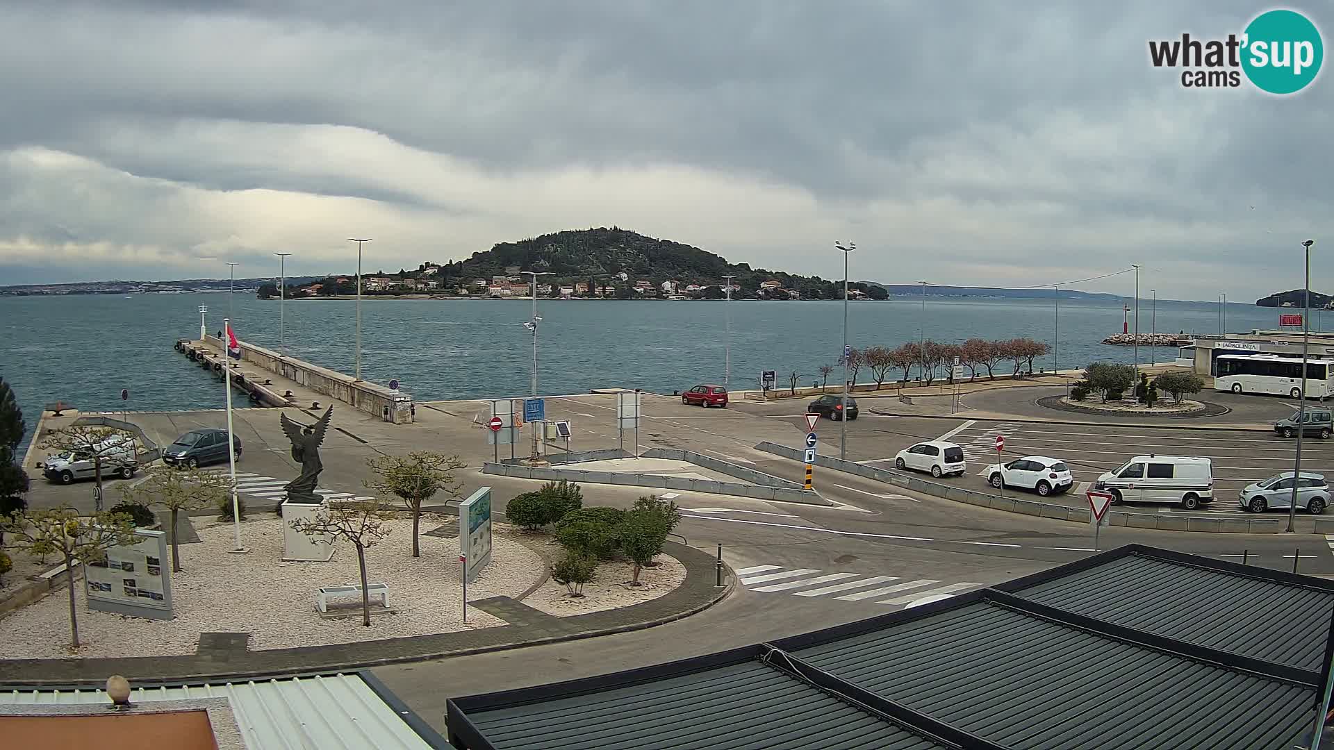Webcam Ugljan – Preko Ferry to Zadar