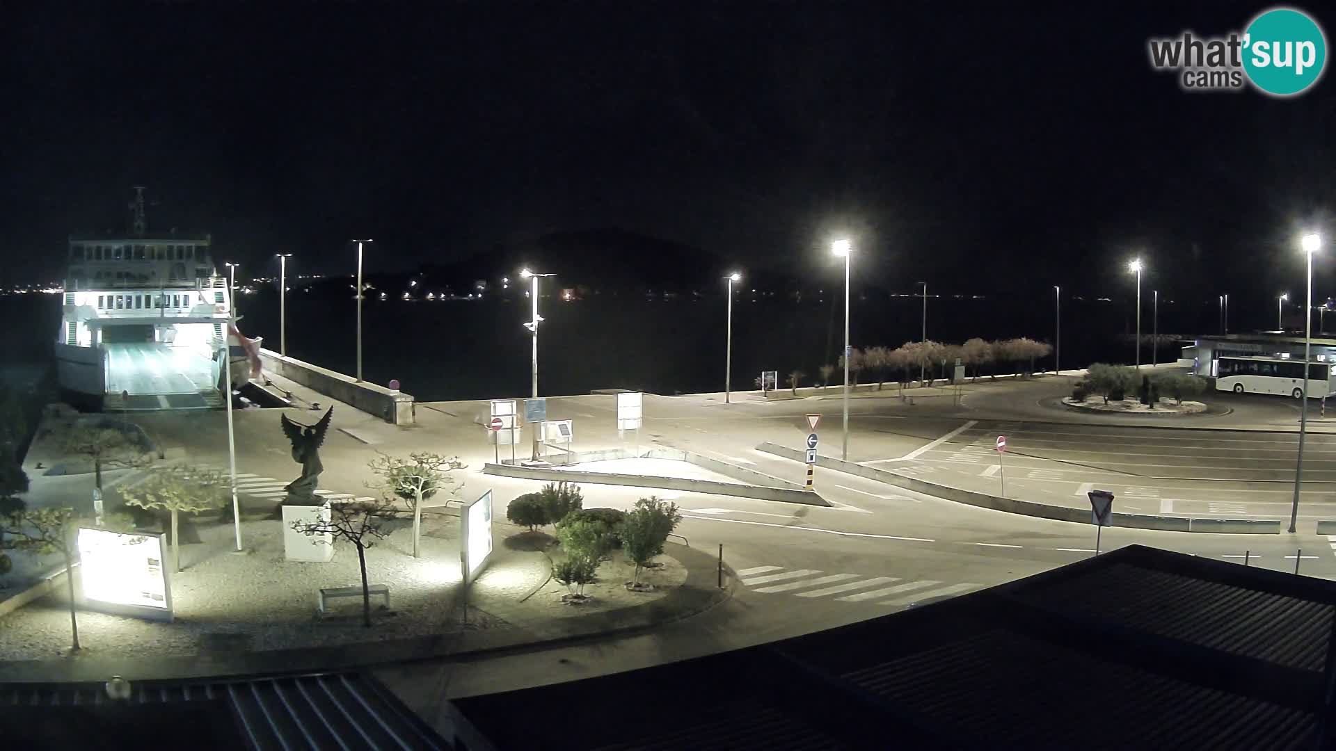 Webcam Ugljan – Preko Ferry to Zadar