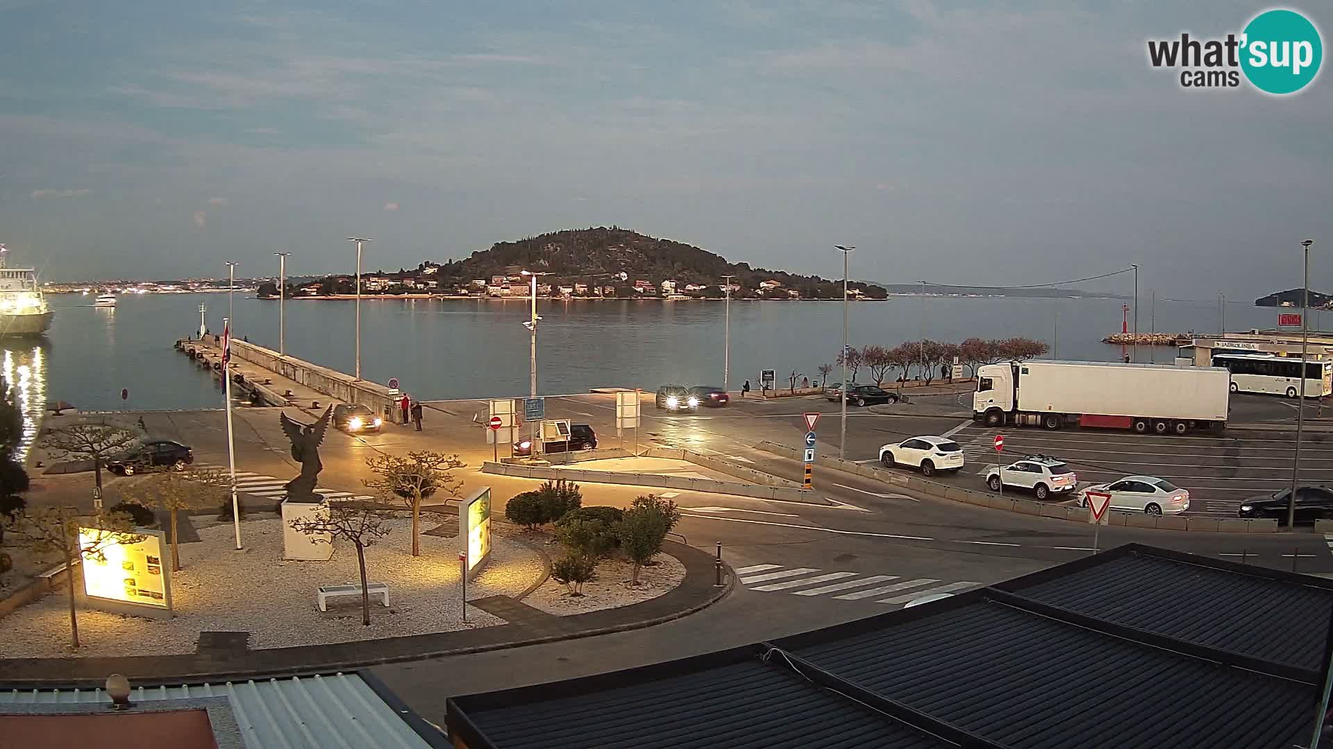 Cámara web UGLJAN – Transportar de Preko a Zadar