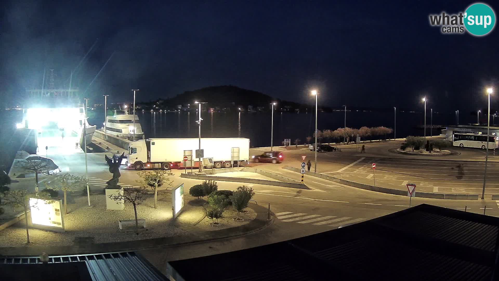 Webcam Ugliano – terminal traghetto da Preko a Zara