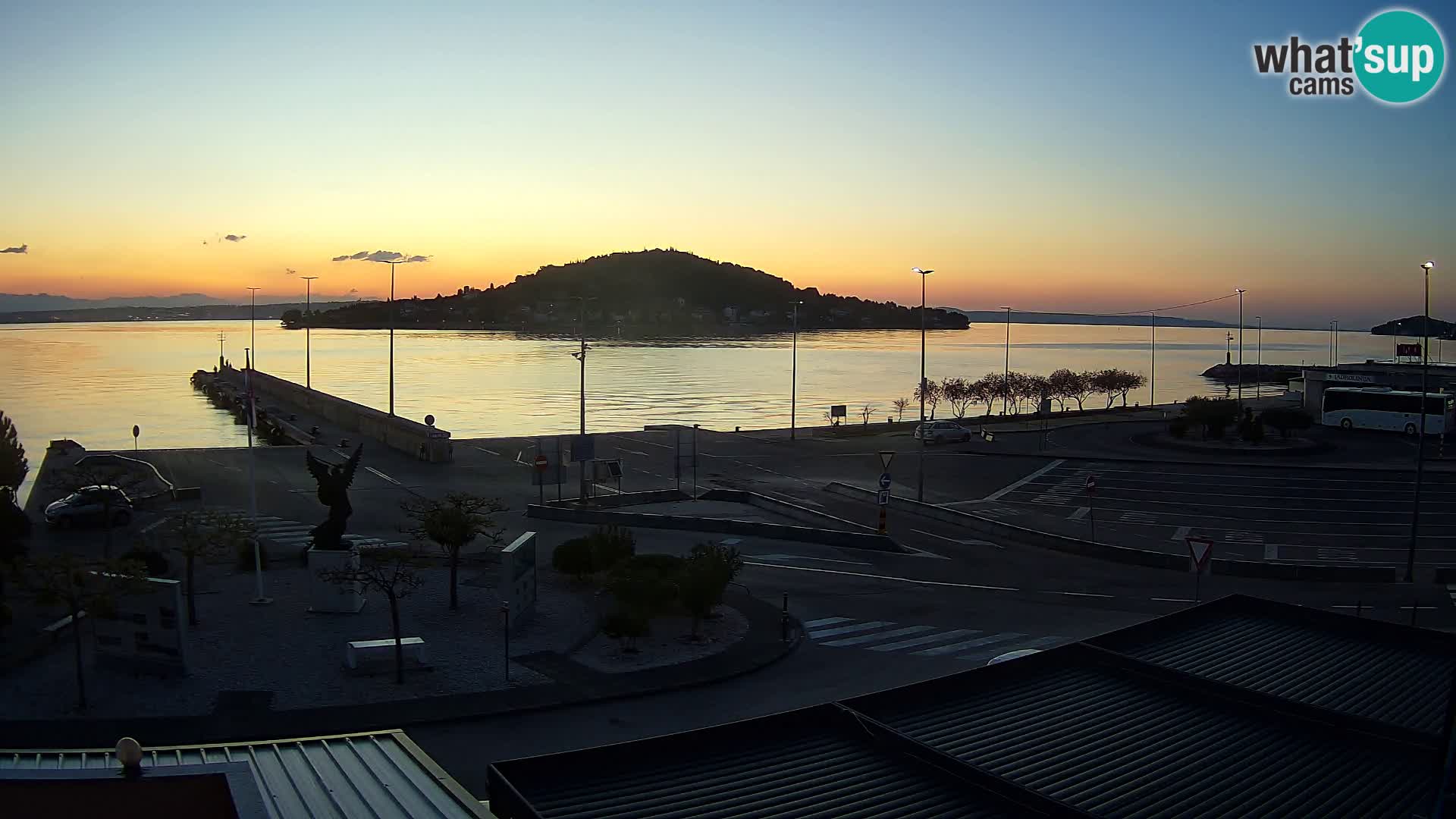 Webcam Ugljan – Preko Ferry to Zadar