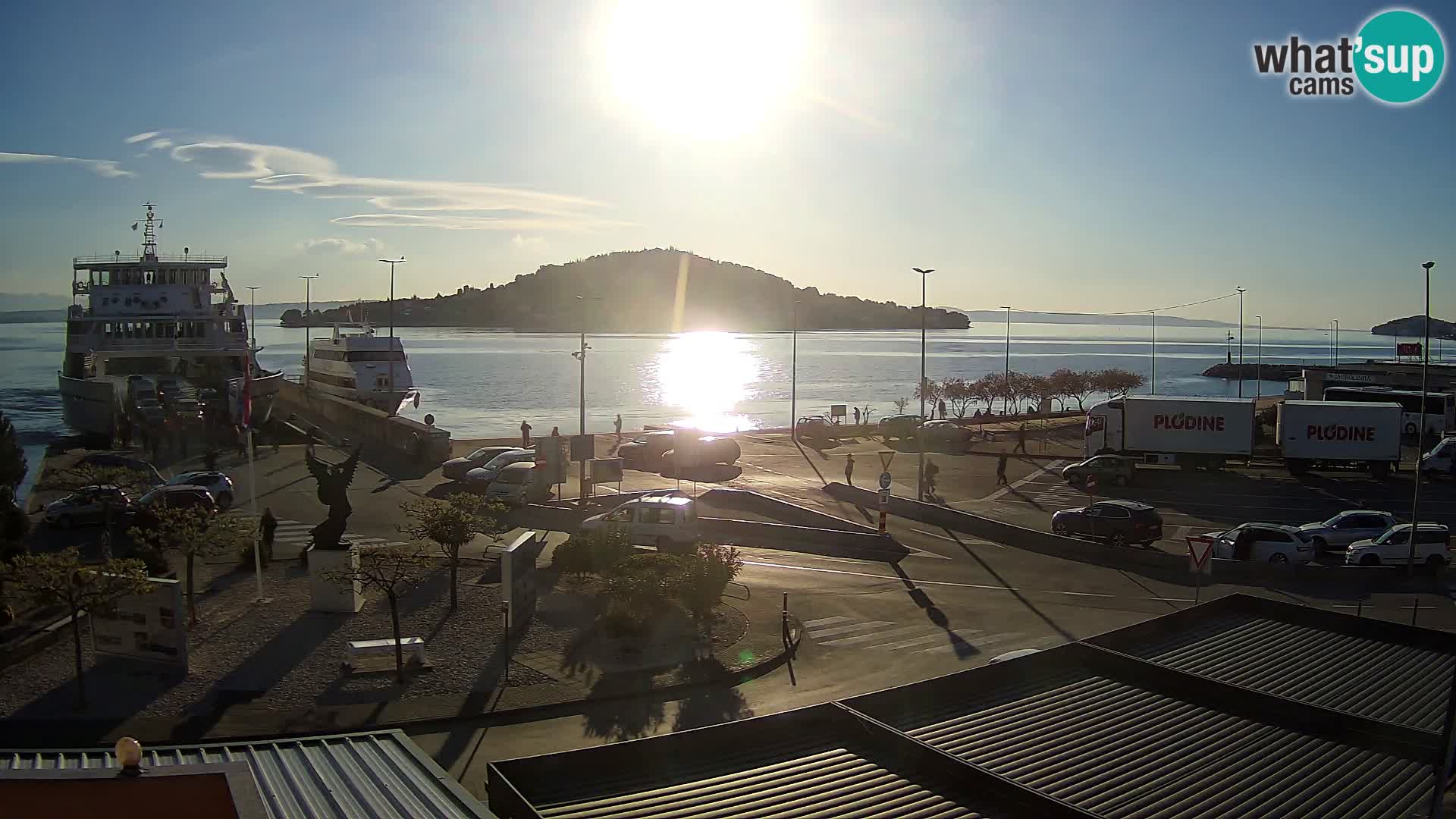 UGLJAN Webcam – Preko-Fähre nach Zadar
