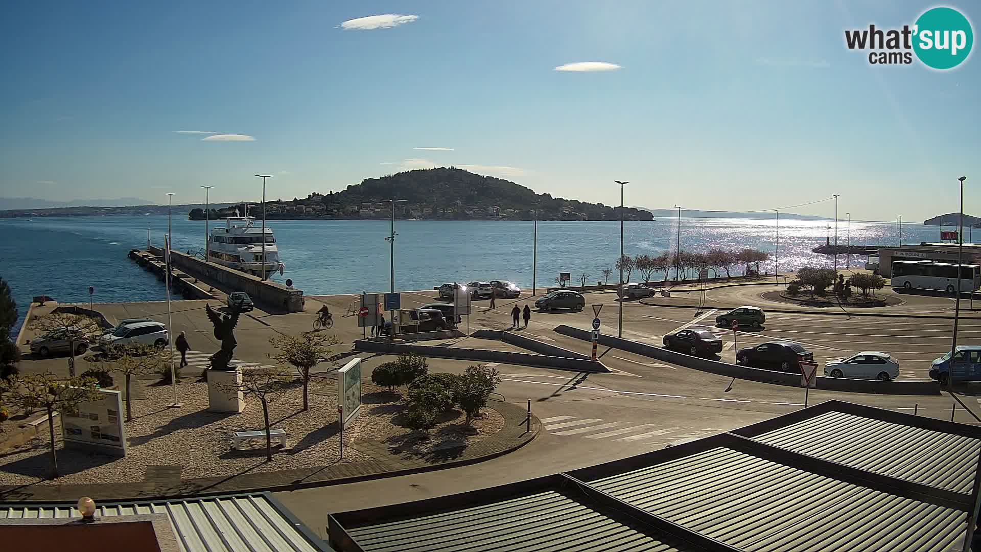 UGLJAN Webcam – Preko-Fähre nach Zadar