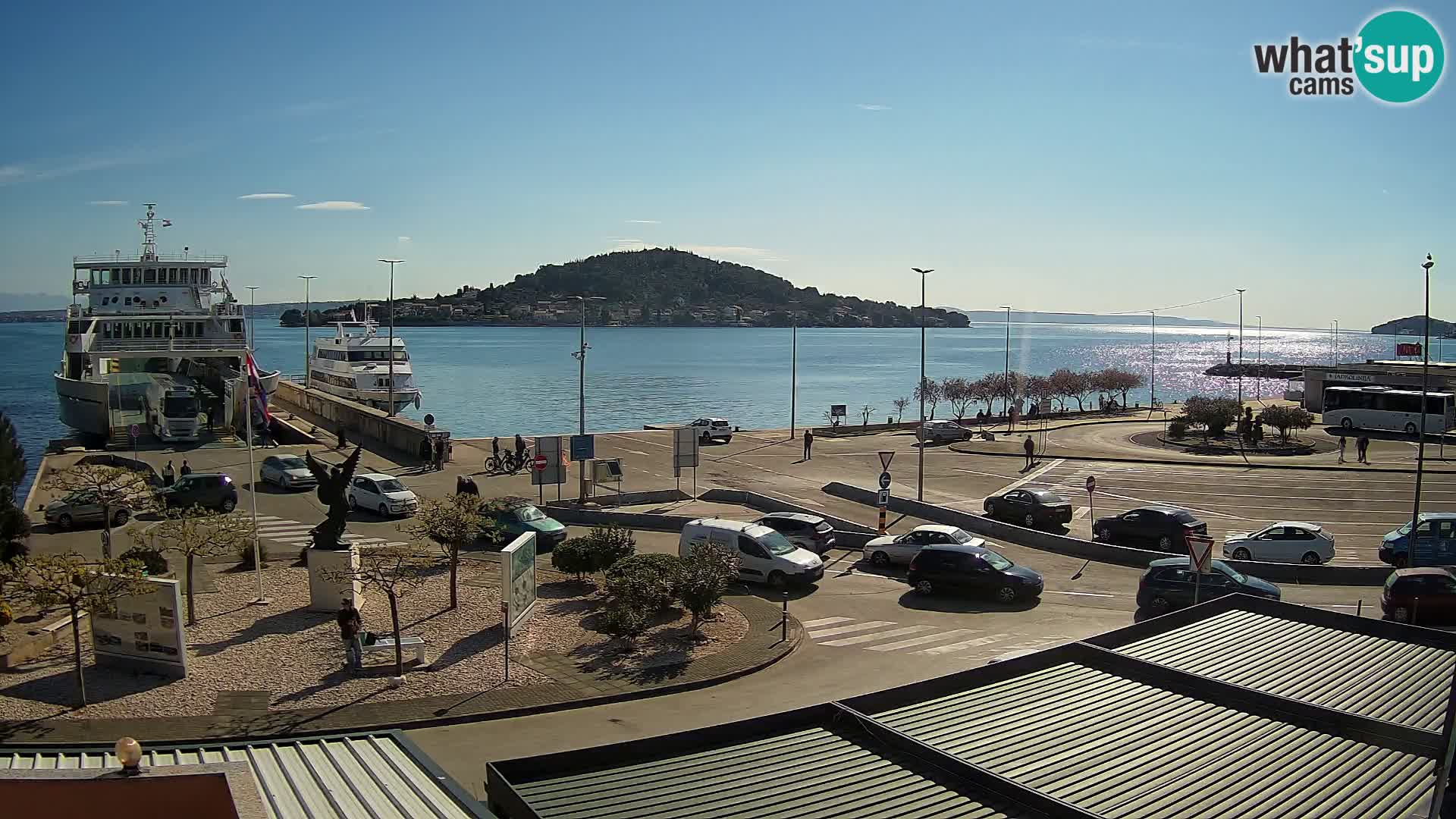 UGLJAN Webcam – Preko-Fähre nach Zadar