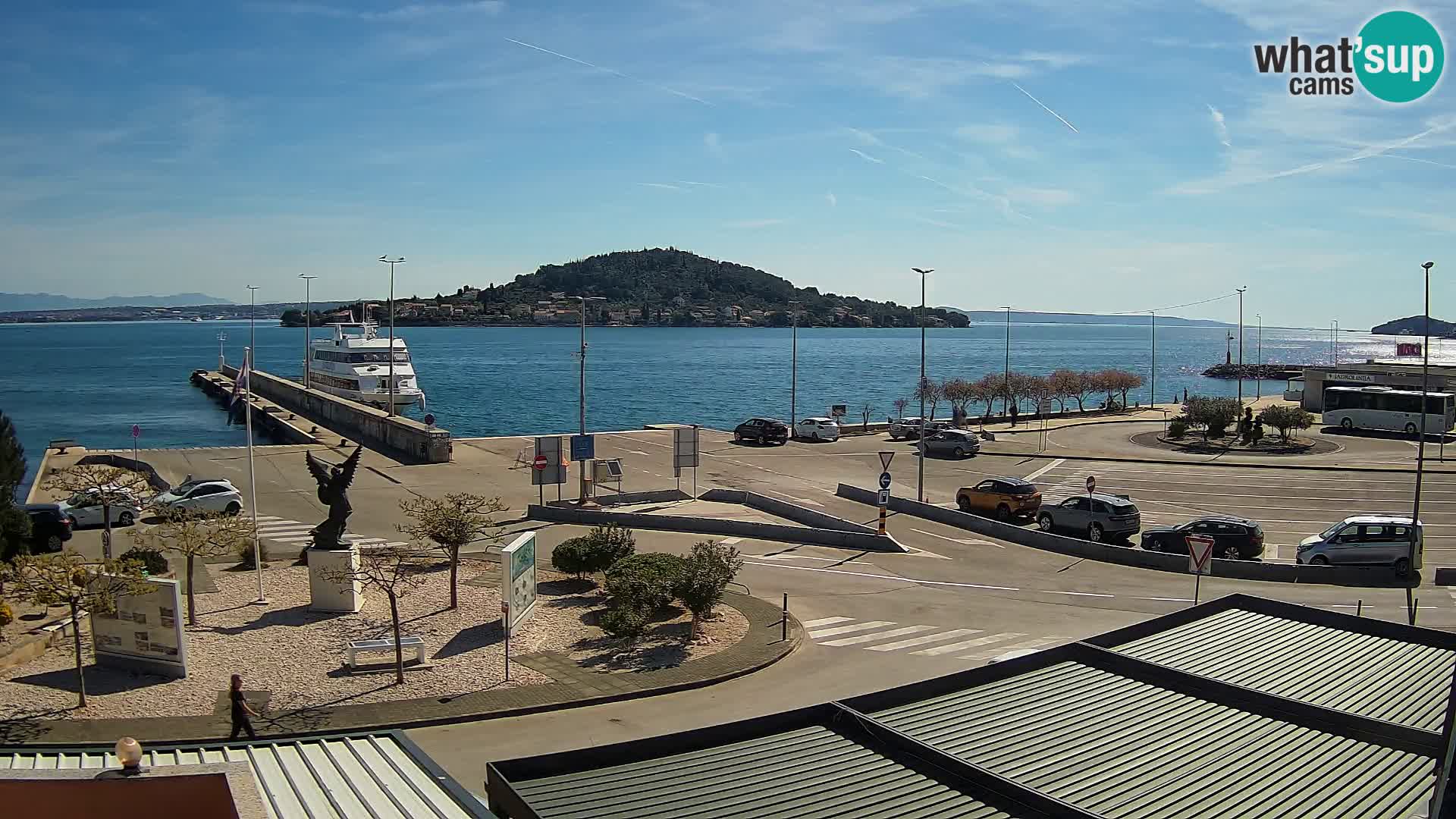 Webcam Ugljan – Preko Ferry to Zadar