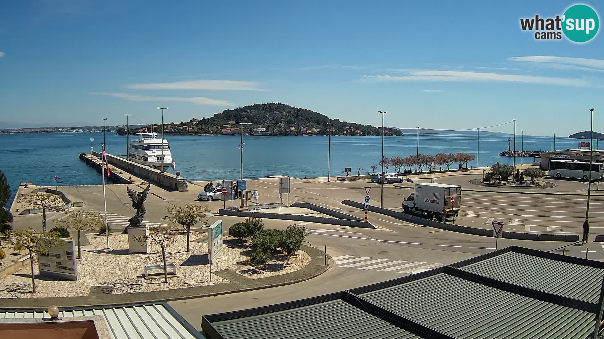 Cámara web UGLJAN – Transportar de Preko a Zadar