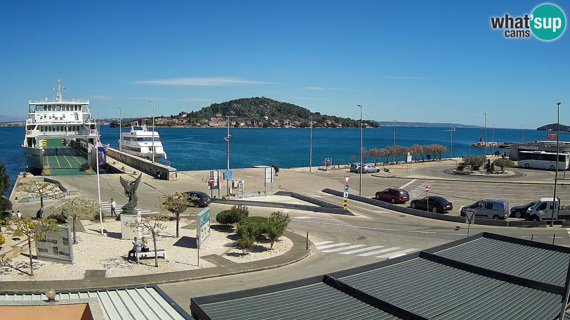 Web cam UGLJAN – Ferry de Preko à Zadar