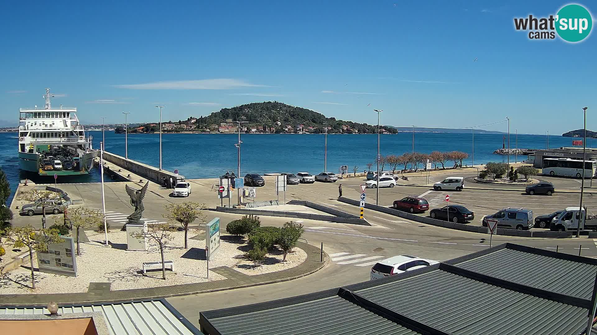Web cam UGLJAN – Ferry de Preko à Zadar