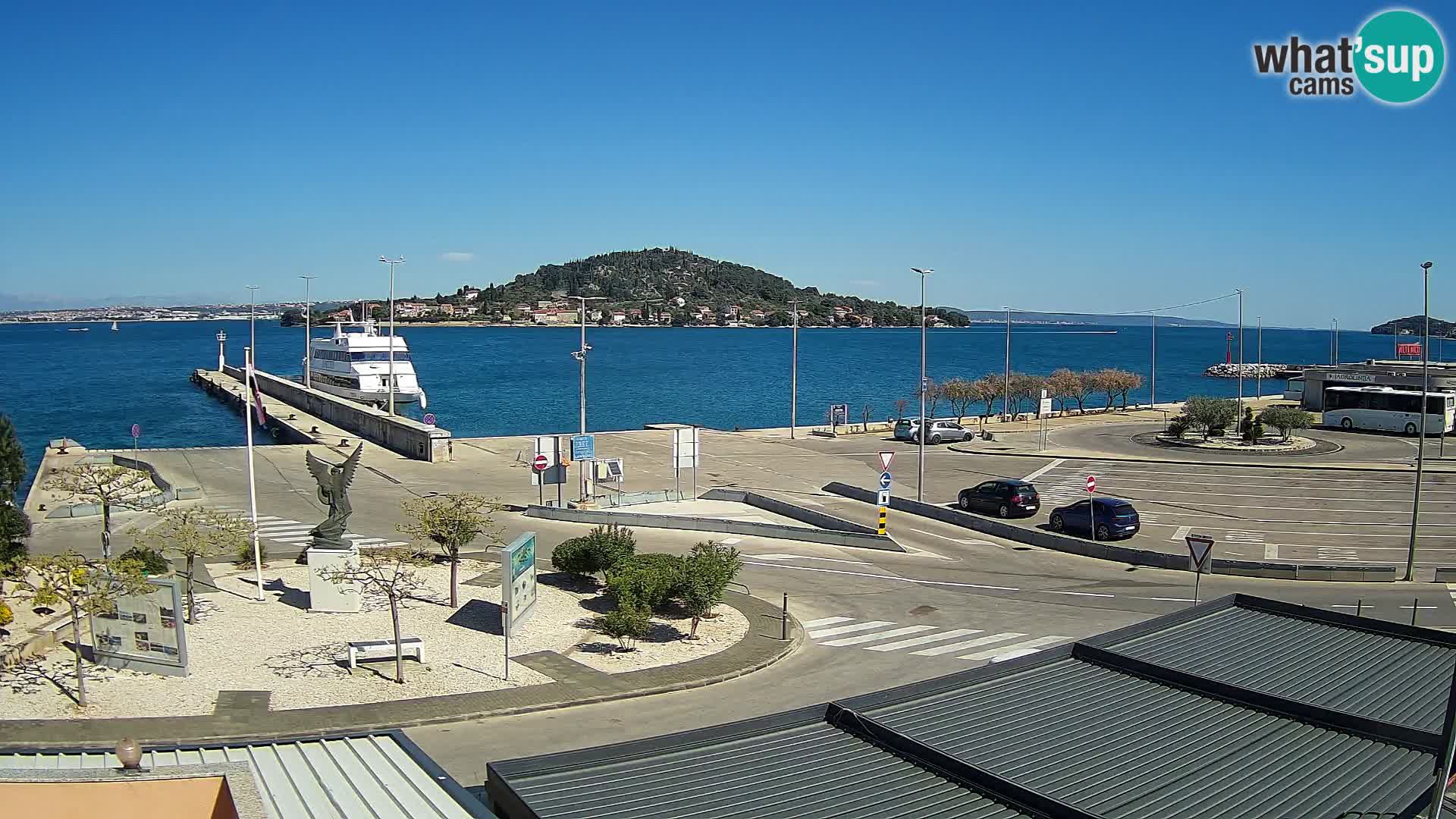 Web cam UGLJAN – Ferry de Preko à Zadar