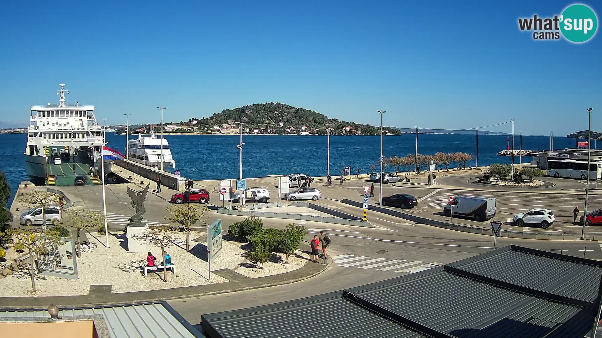 UGLJAN Webcam – Preko-Fähre nach Zadar
