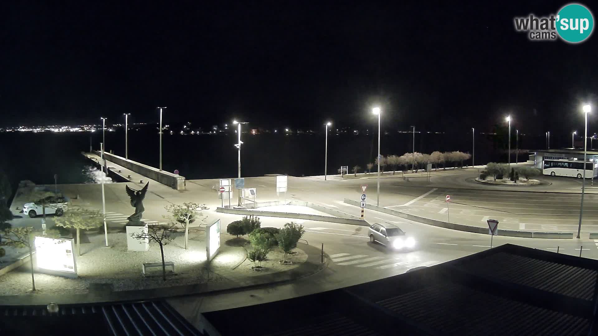 Web kamera Ugljan – Preko trajekt za Zadar