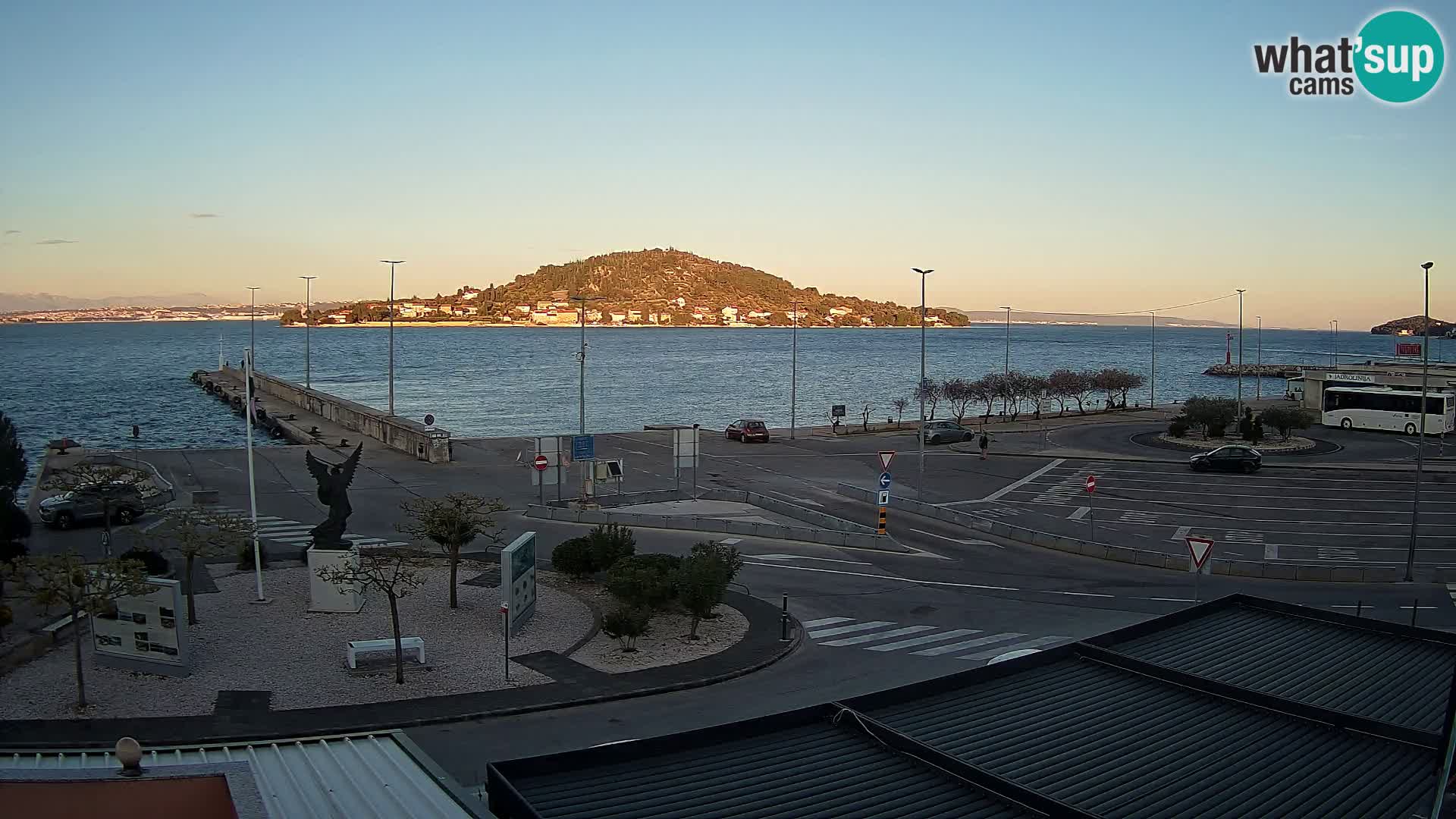 Cámara web UGLJAN – Transportar de Preko a Zadar