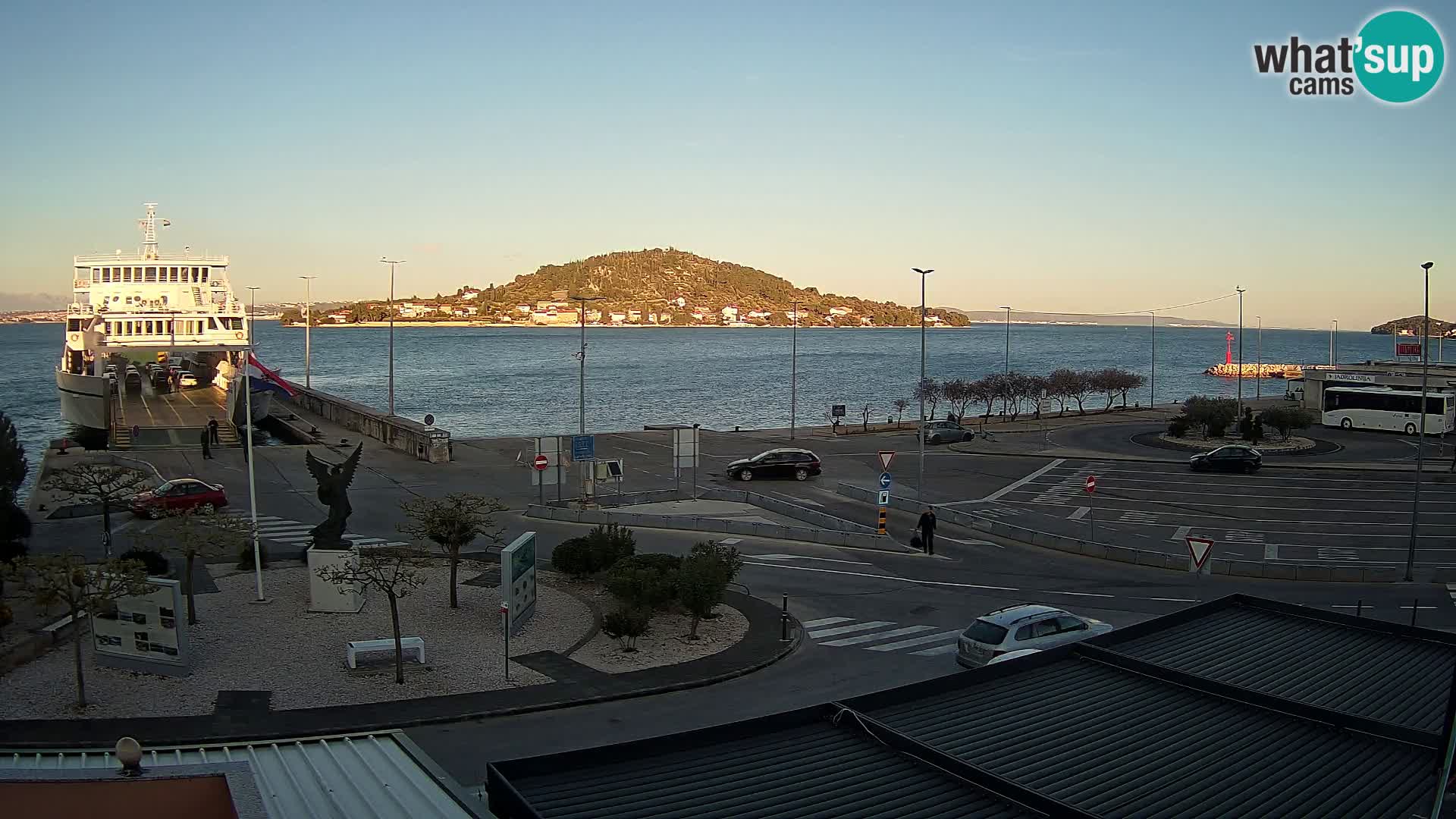UGLJAN Webcam – Preko-Fähre nach Zadar