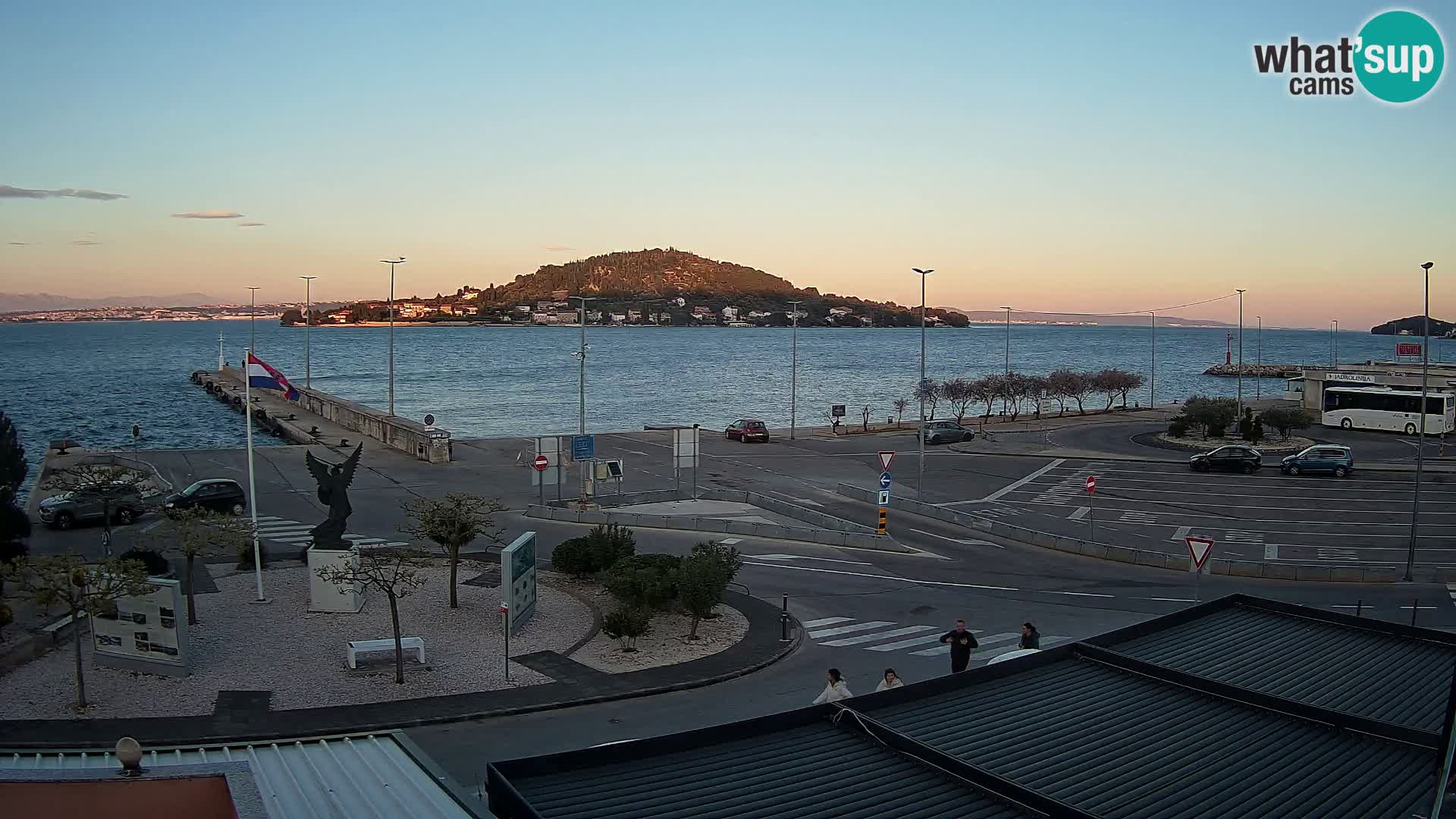 Web cam UGLJAN – Ferry de Preko à Zadar