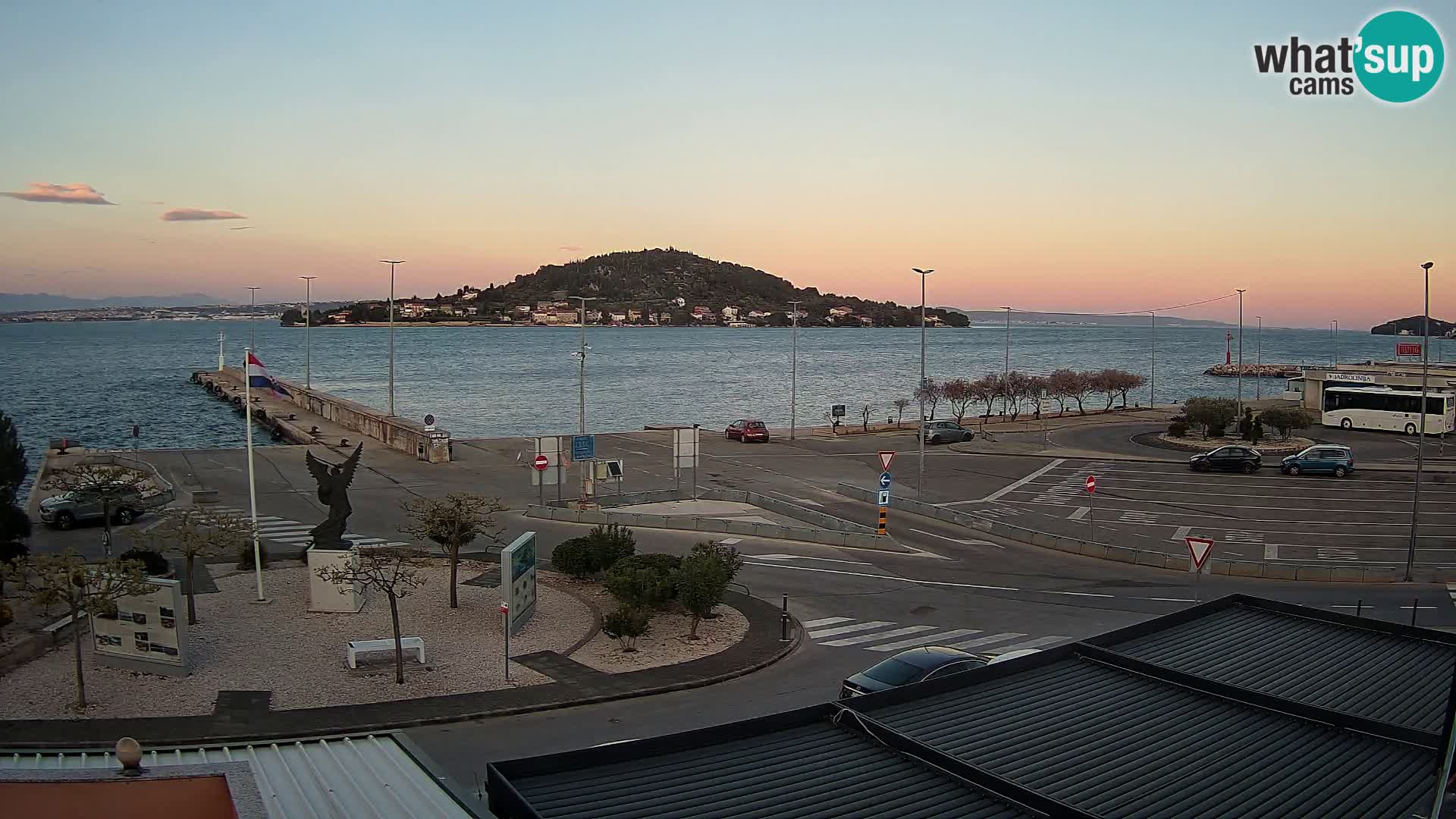 Cámara web UGLJAN – Transportar de Preko a Zadar