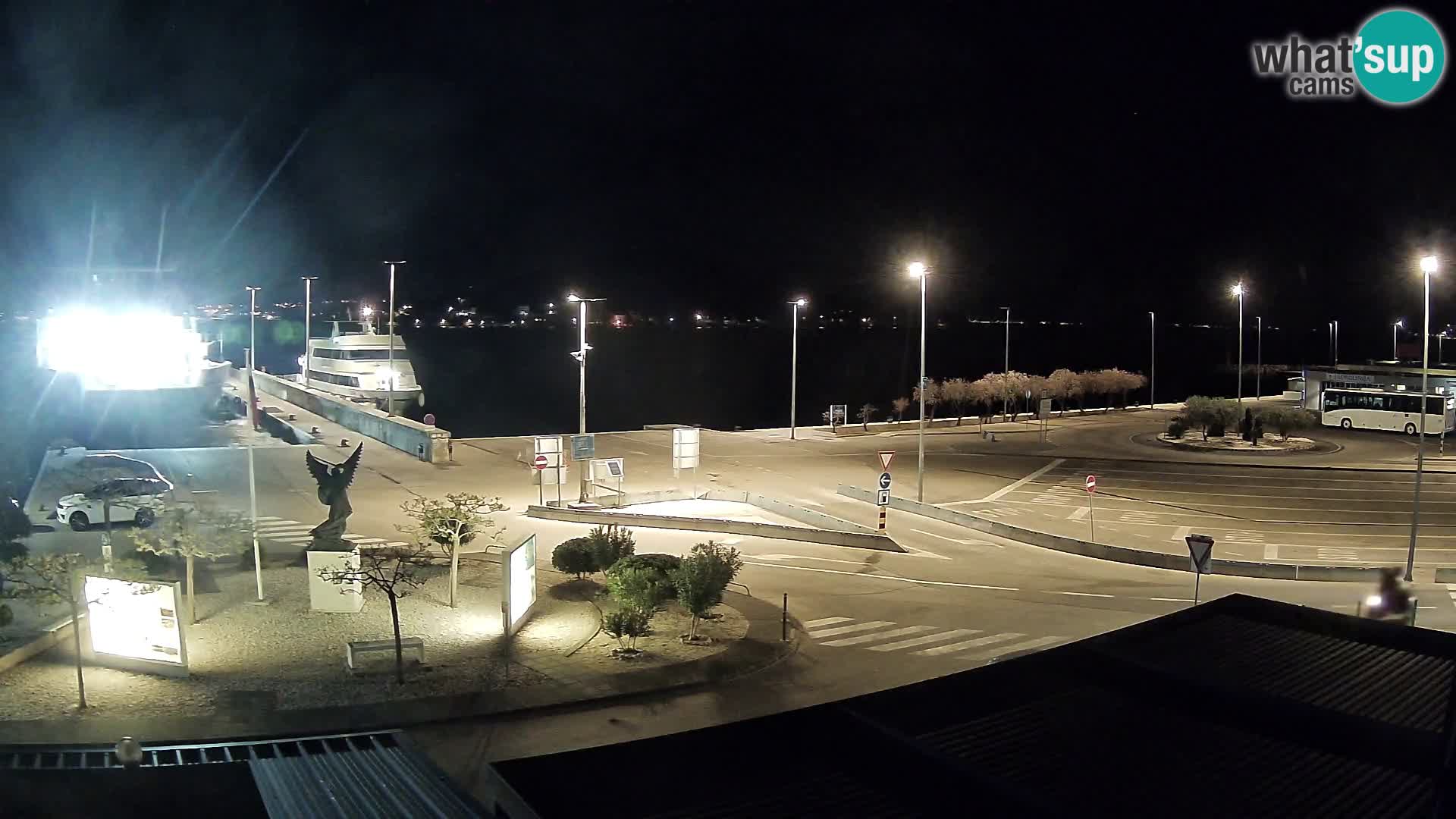 Spletna kamera Ugljan – trajekt Preko – Zadar