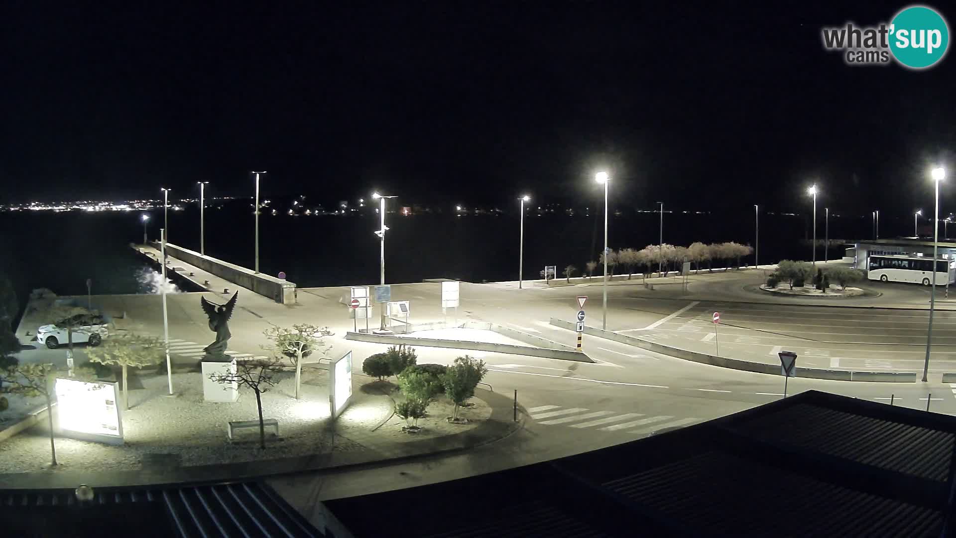 Spletna kamera Ugljan – trajekt Preko – Zadar