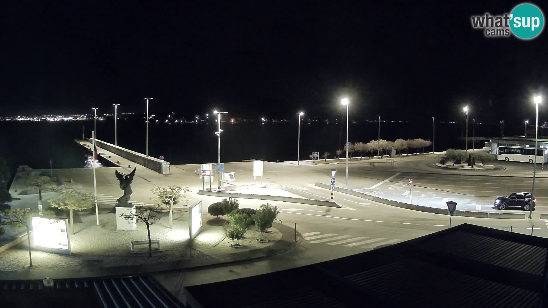 Webcam Ugliano – terminal traghetto da Preko a Zara