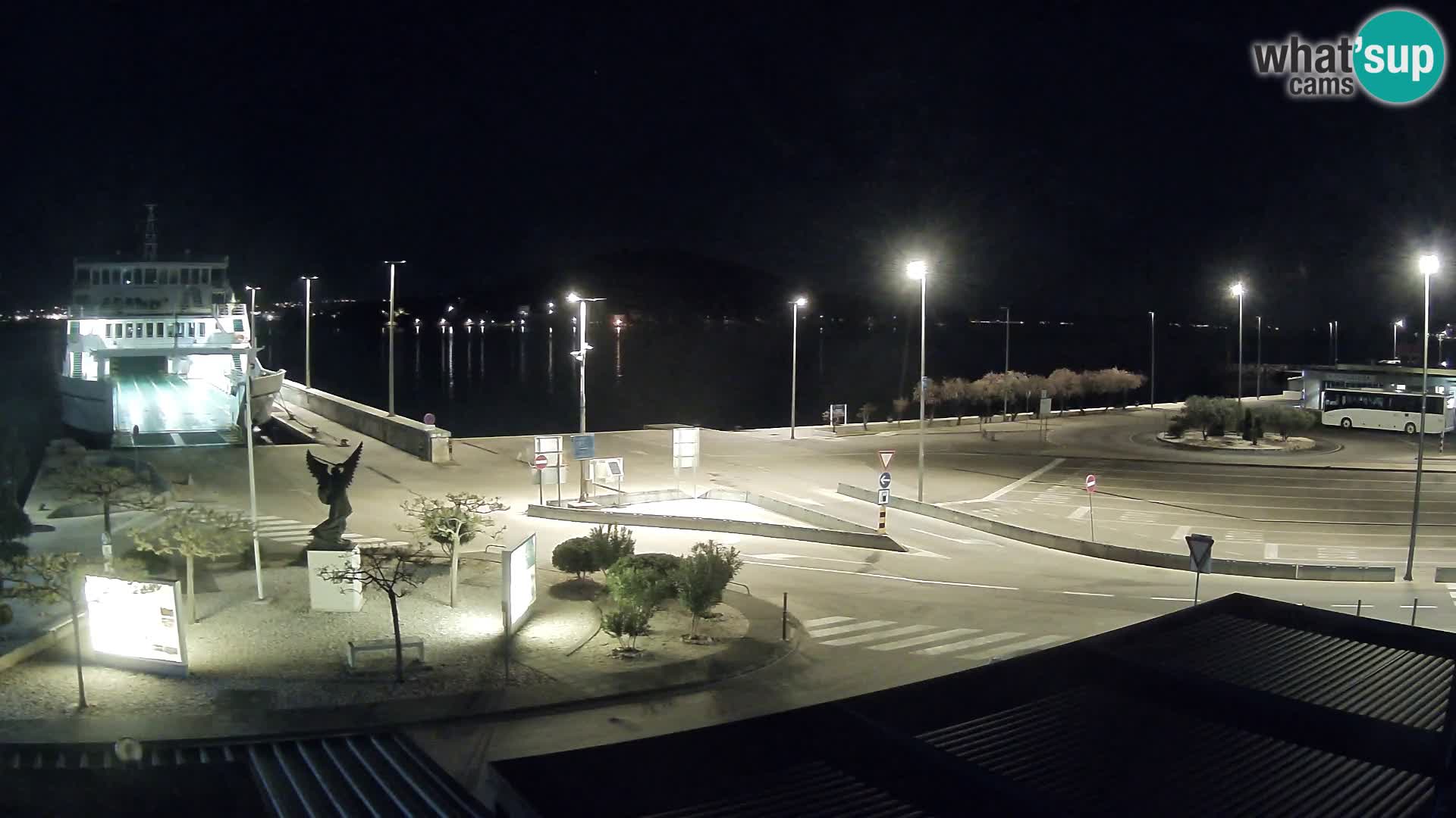 Spletna kamera Ugljan – trajekt Preko – Zadar