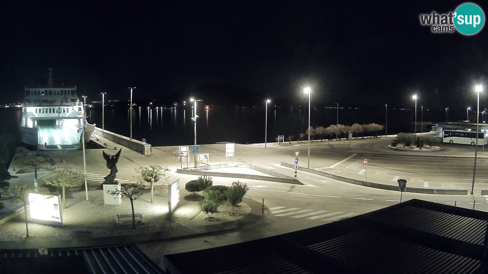 Spletna kamera Ugljan – trajekt Preko – Zadar