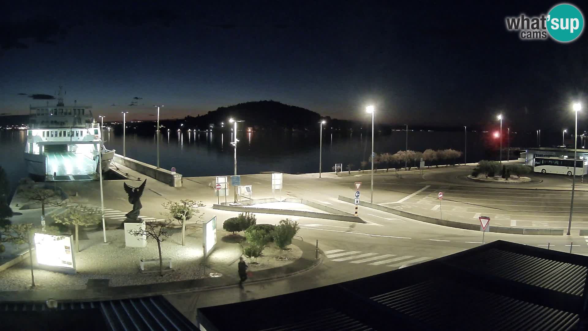 Spletna kamera Ugljan – trajekt Preko – Zadar
