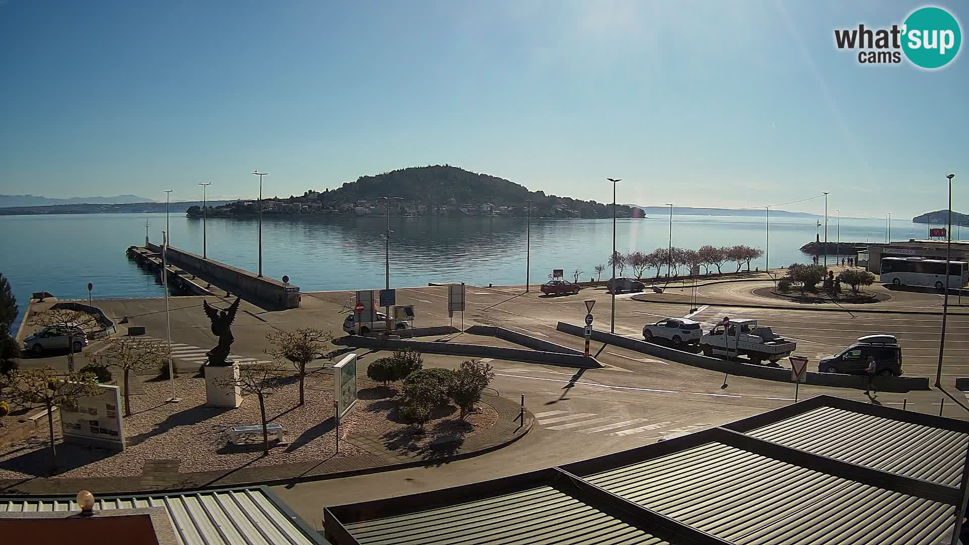 Web cam UGLJAN – Ferry de Preko à Zadar